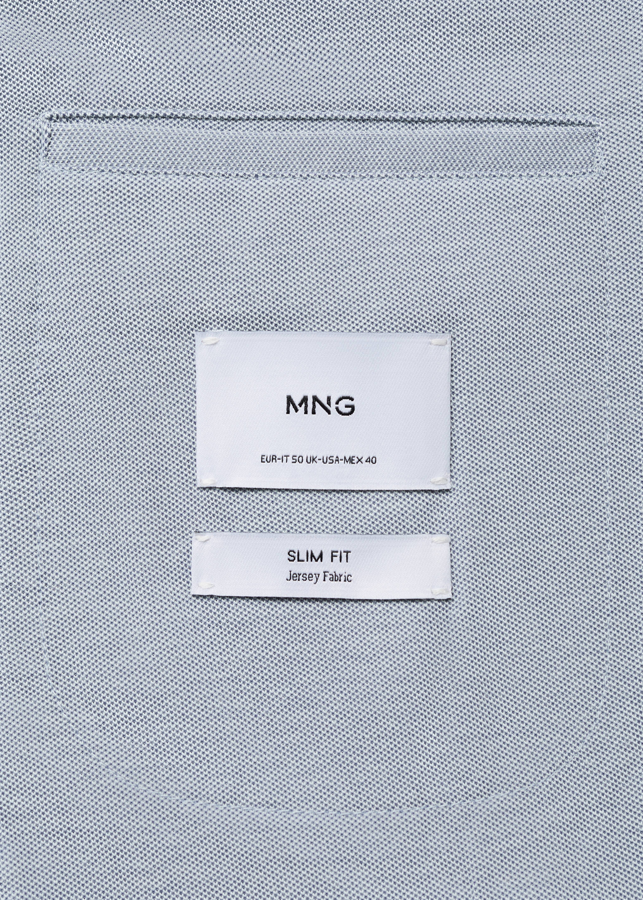 Verner slim-fit cotton jacket - Details of the article 0