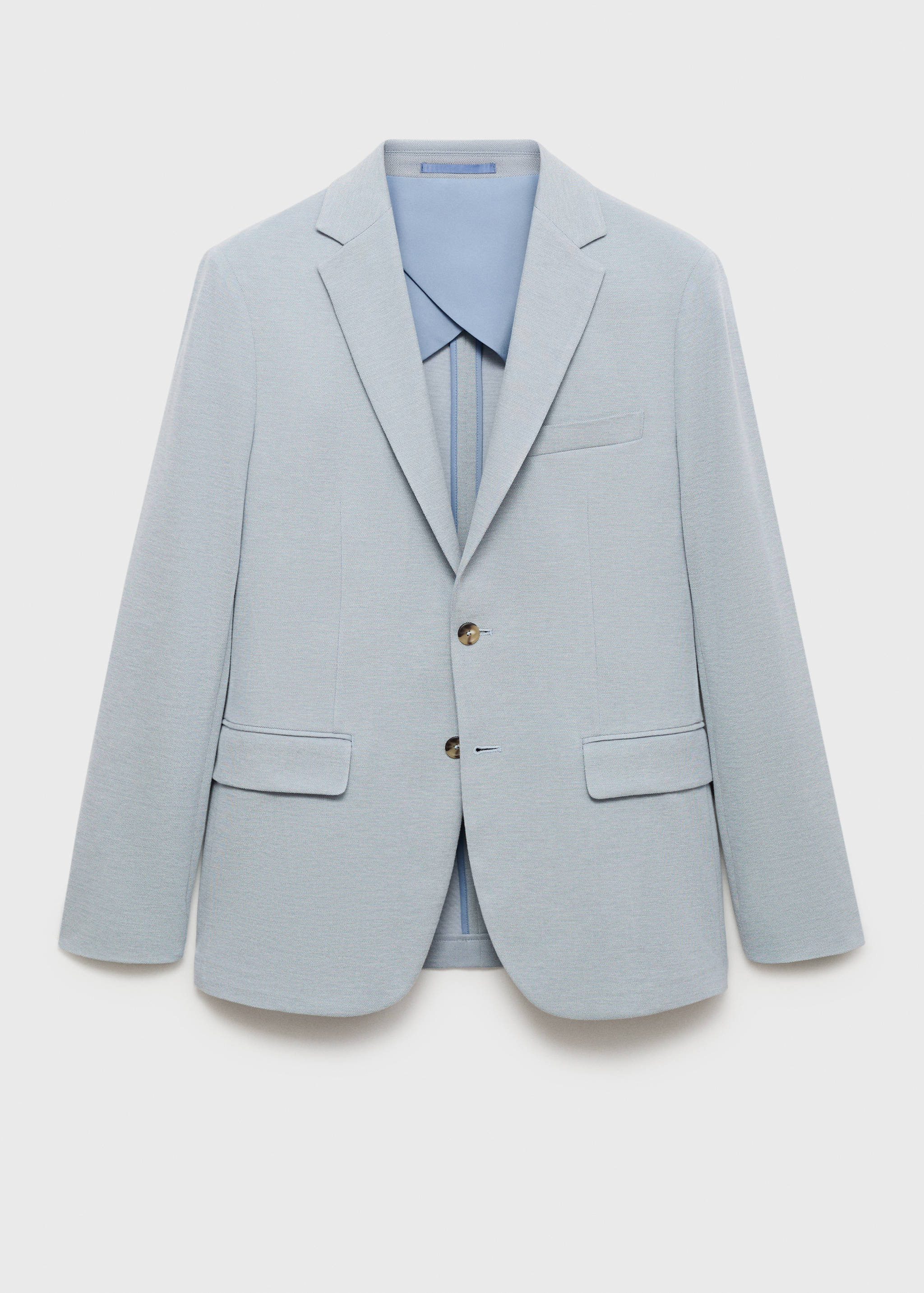 Sacou Verner din bumbac,  slim fit - Articol fără model