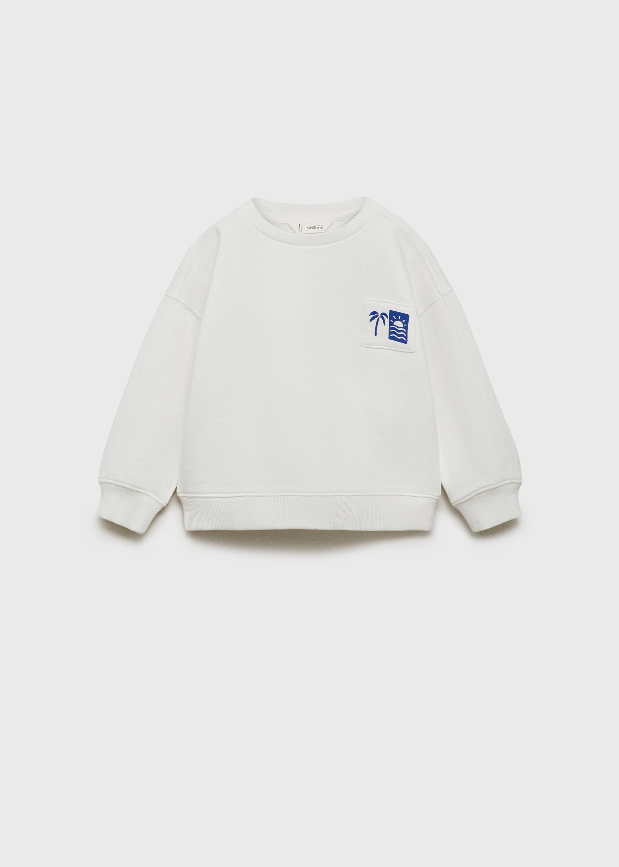 Sweat-shirt imprimé palmiers - Article sans modèle