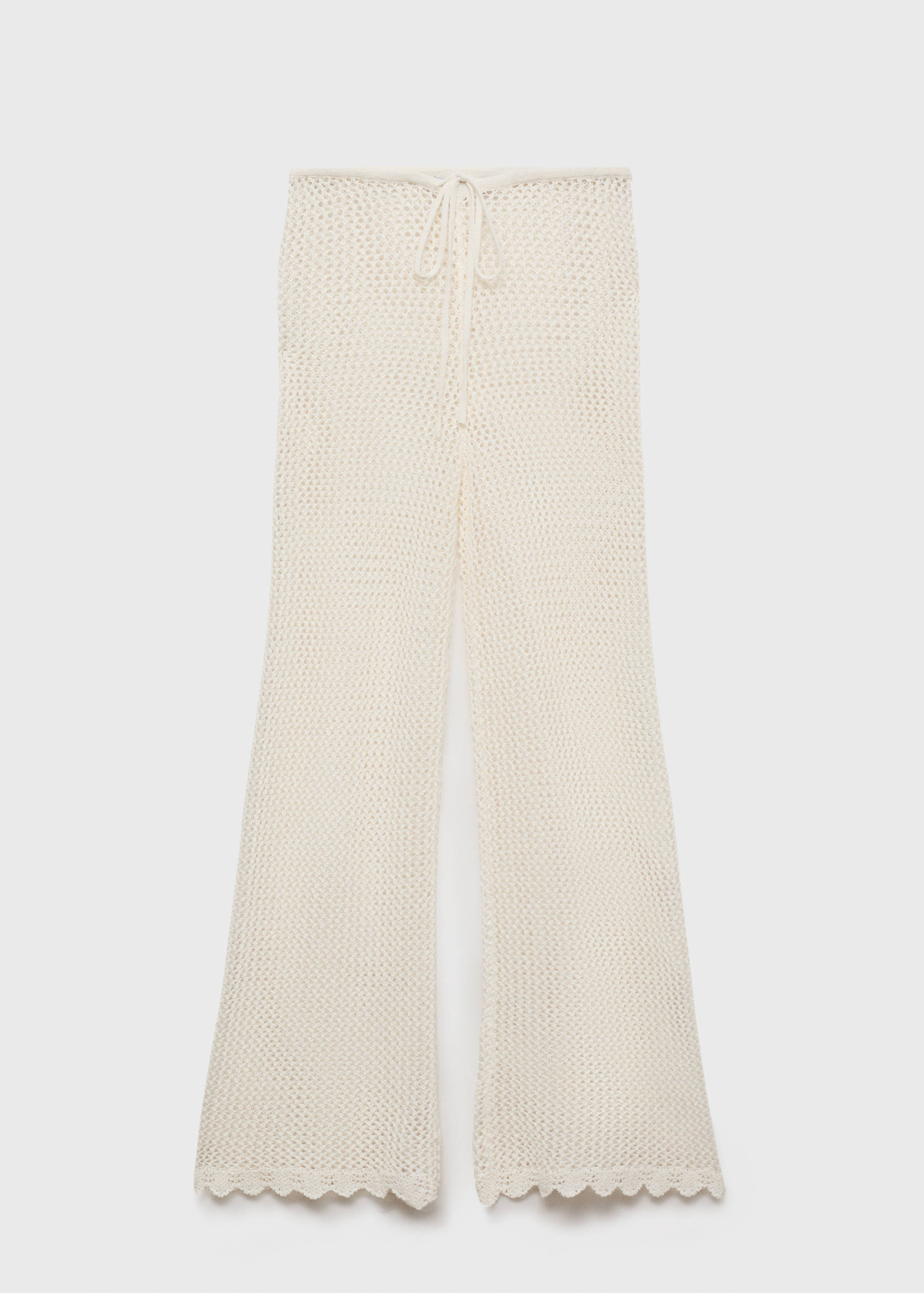 Pantalón crochet flare - Artículo sin modelo