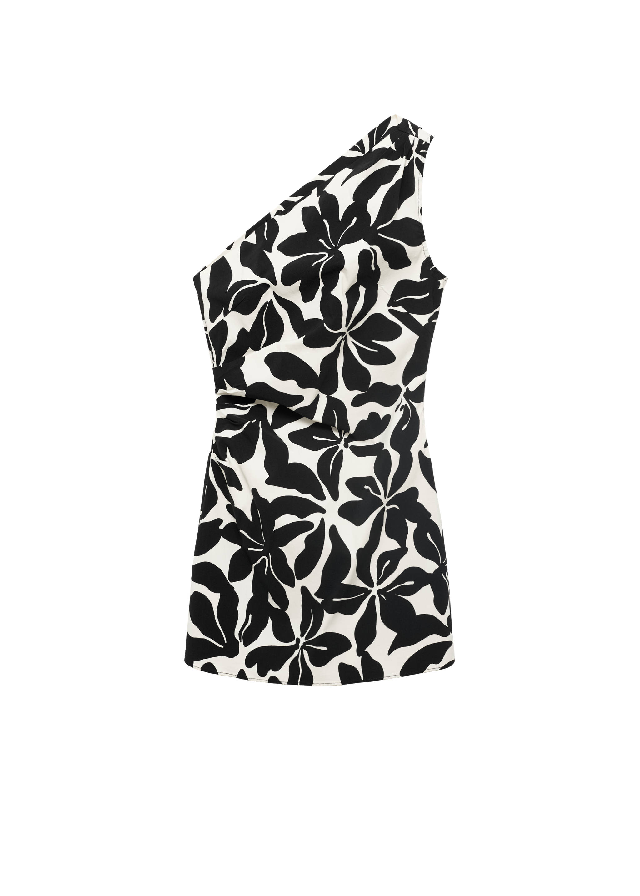 Asymmetrical pleated dress - Details of the article 7