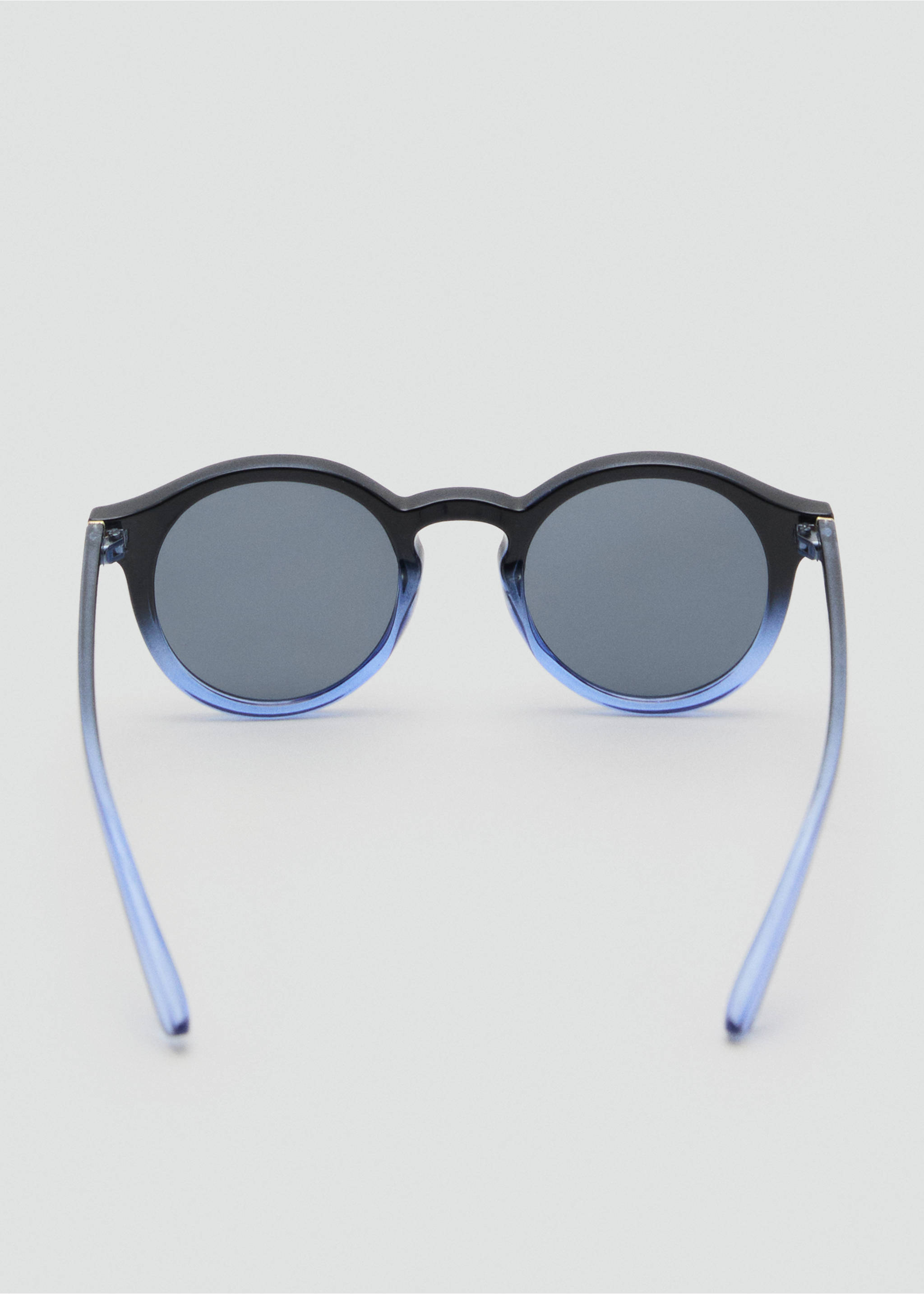 Lunettes de soleil monture semi-transparente - Détail de l'article 1, Bleu marine. Ref: 17091193-00.