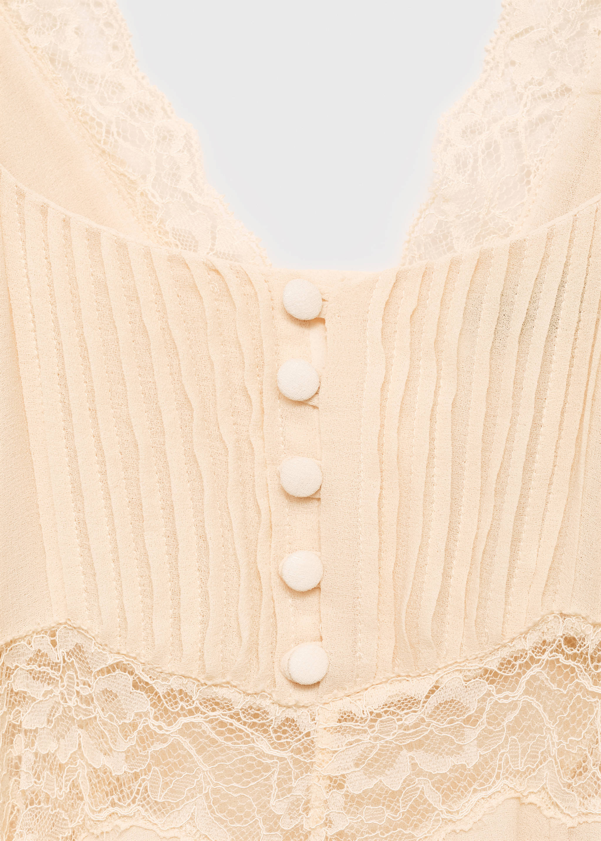 Vestido lencero encaje - Detalle del artículo 8