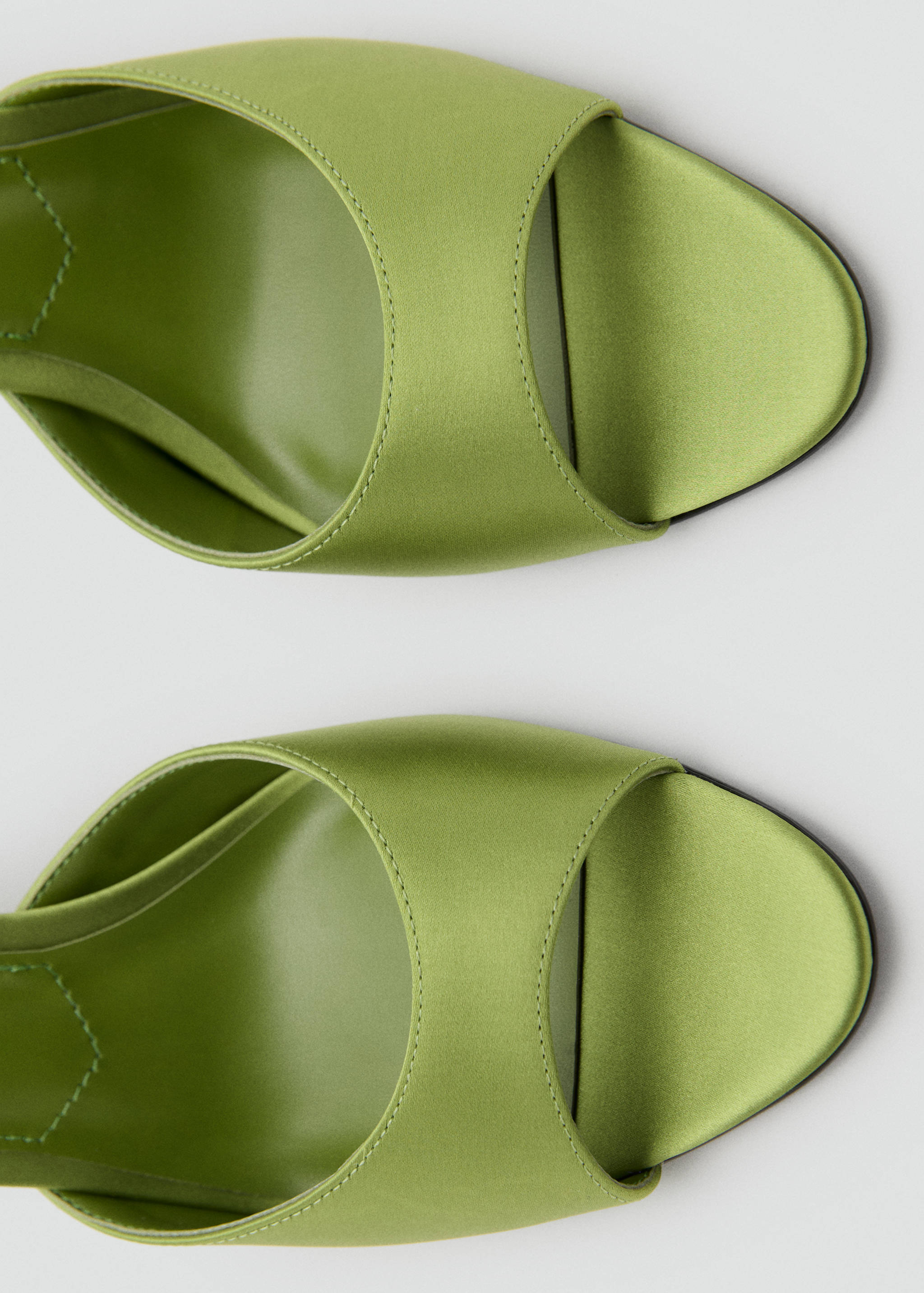Sandales talon effet satiné - Détail de l'article 2
