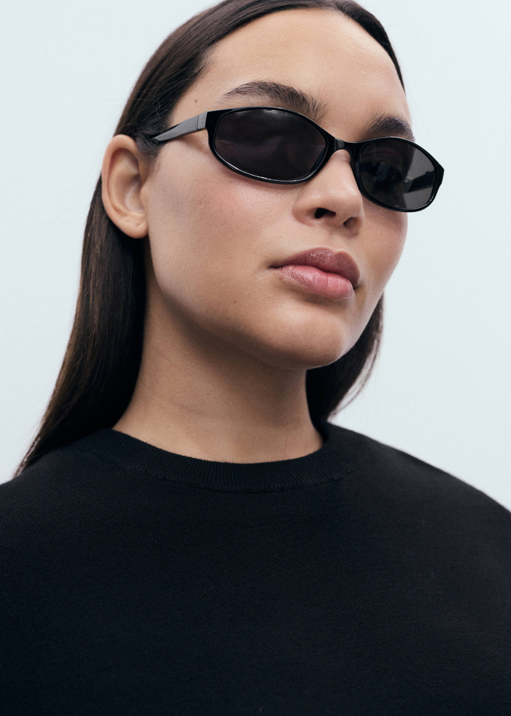 Short-sleeved fine-knit sweater - Details of the article 4