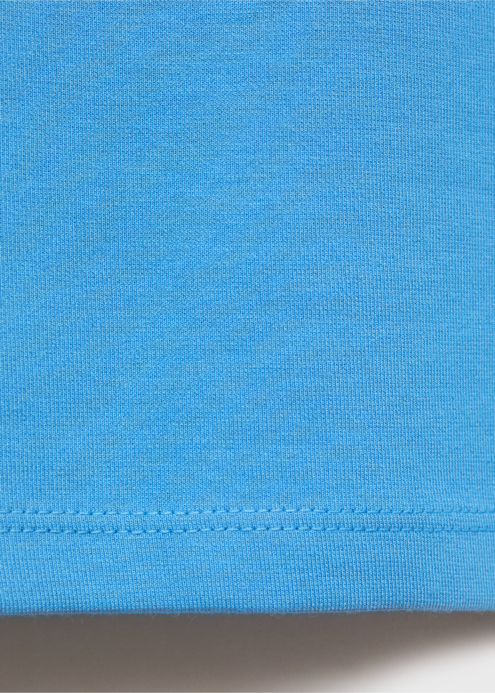 Fitted midi-dress - Details of the article 8, Blue. Ref: 17091199-00.