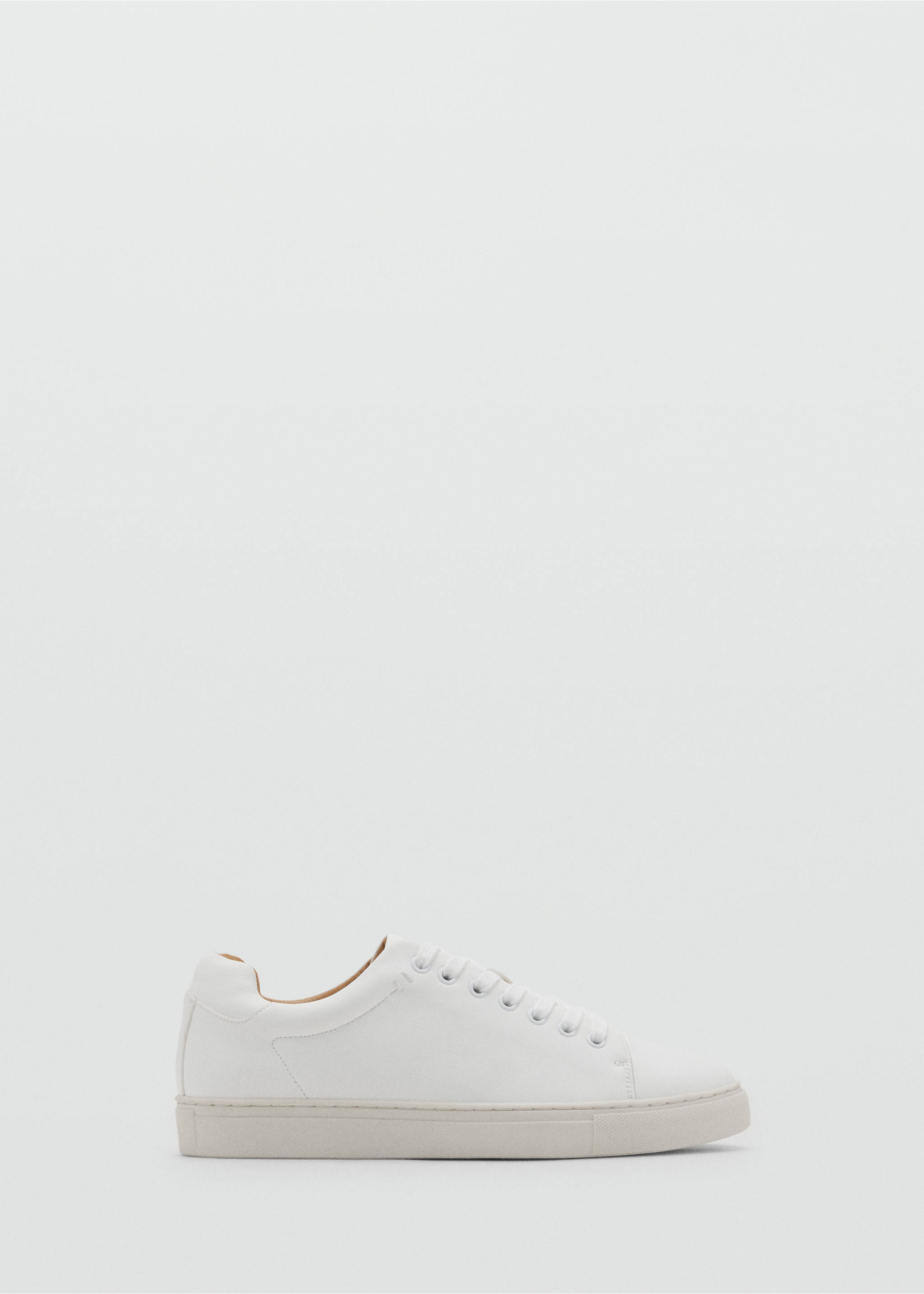 Lace-up panel sneakers - Article without model, White. Ref: 17091200-00.