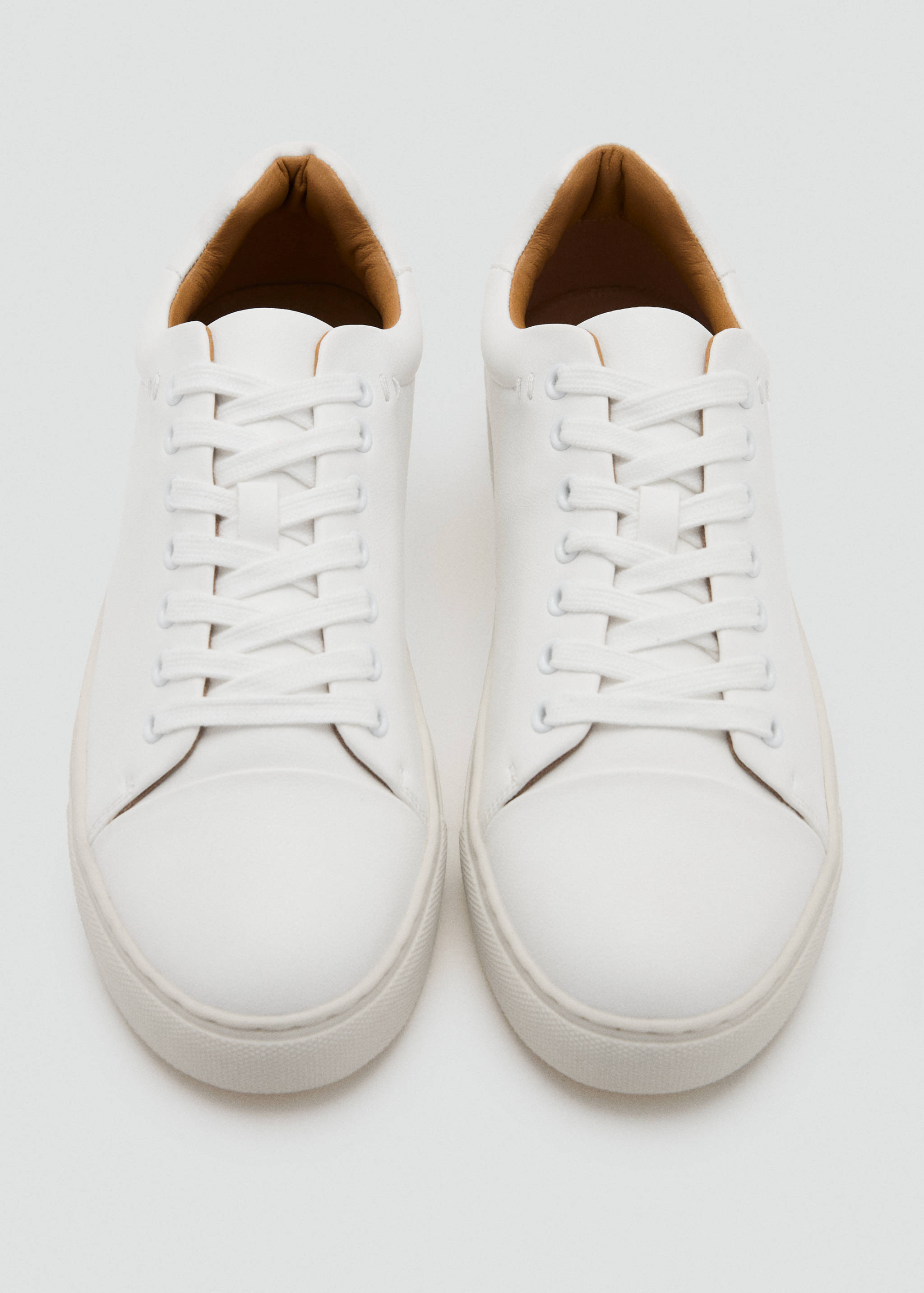 Lace-up panel sneakers - Details of the article 2