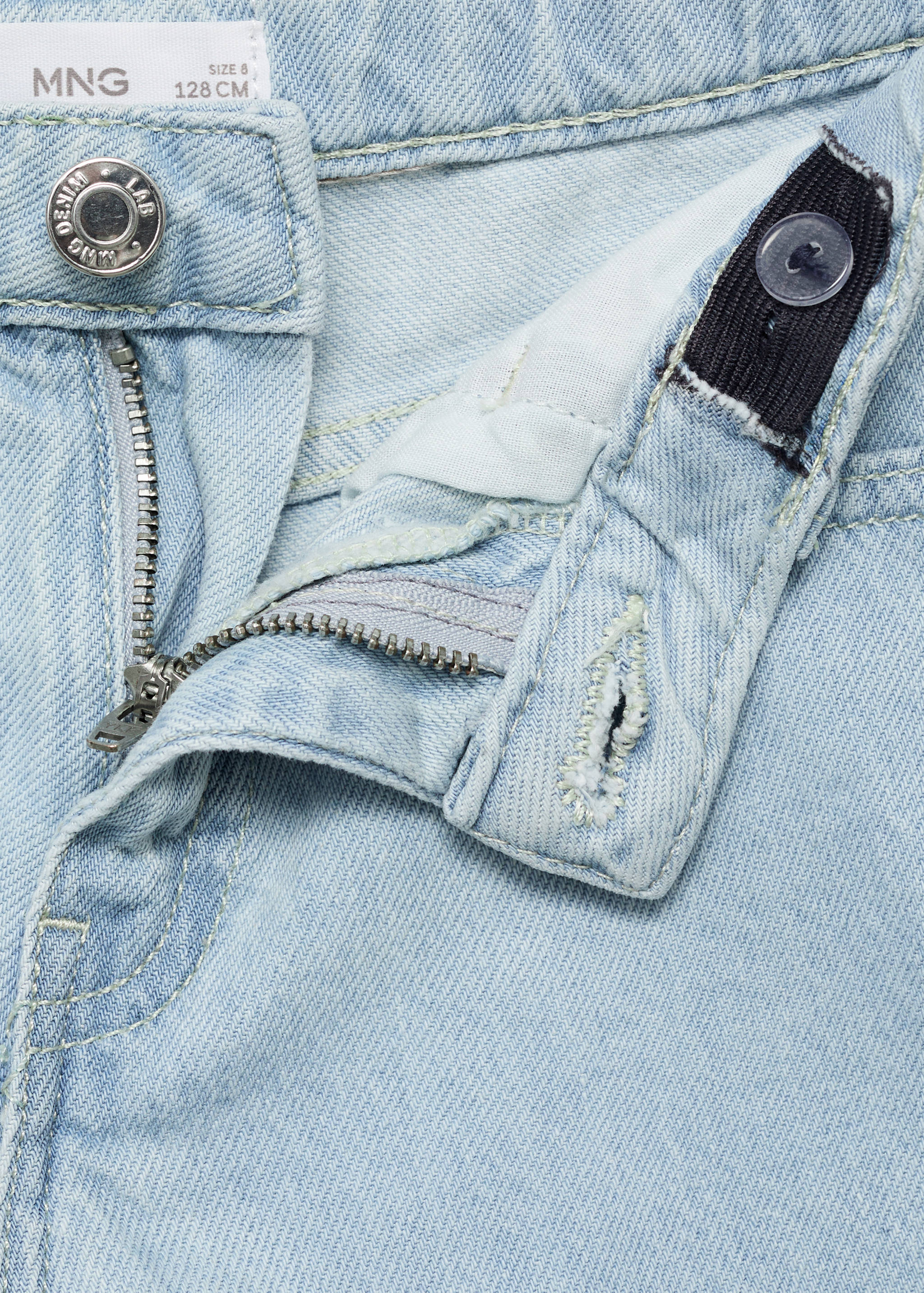 Bestickte Baumwoll-Bermudashorts - Detail des Artikels 8