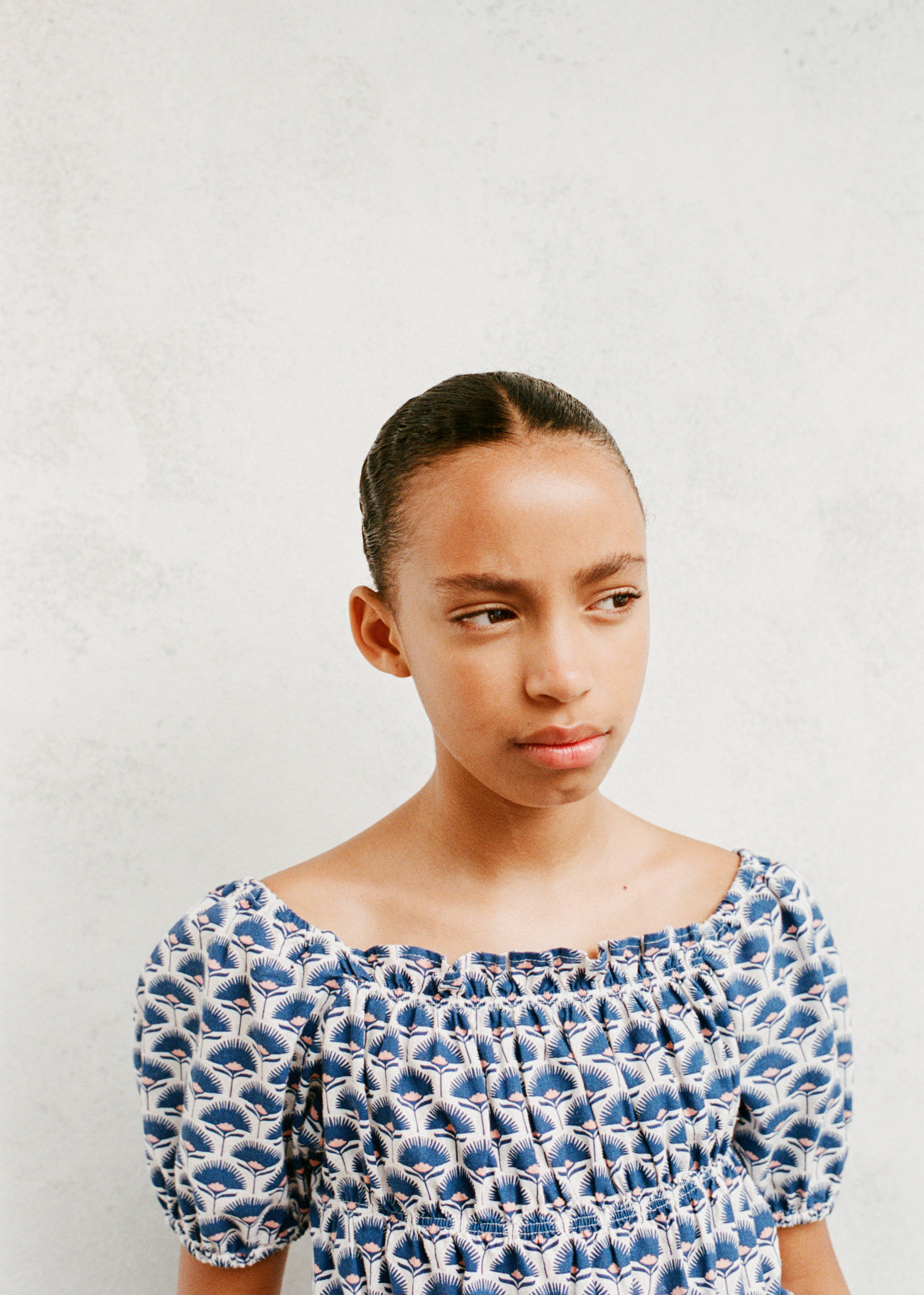 Blouse en lin imprimée - Détail de l'article 3