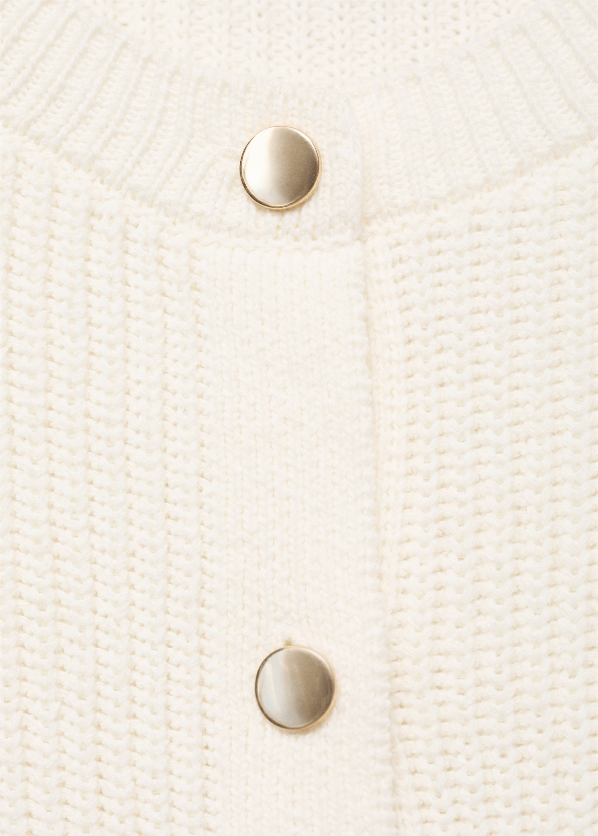 Short-sleeved knitted cardigan - Détail de l'article 8