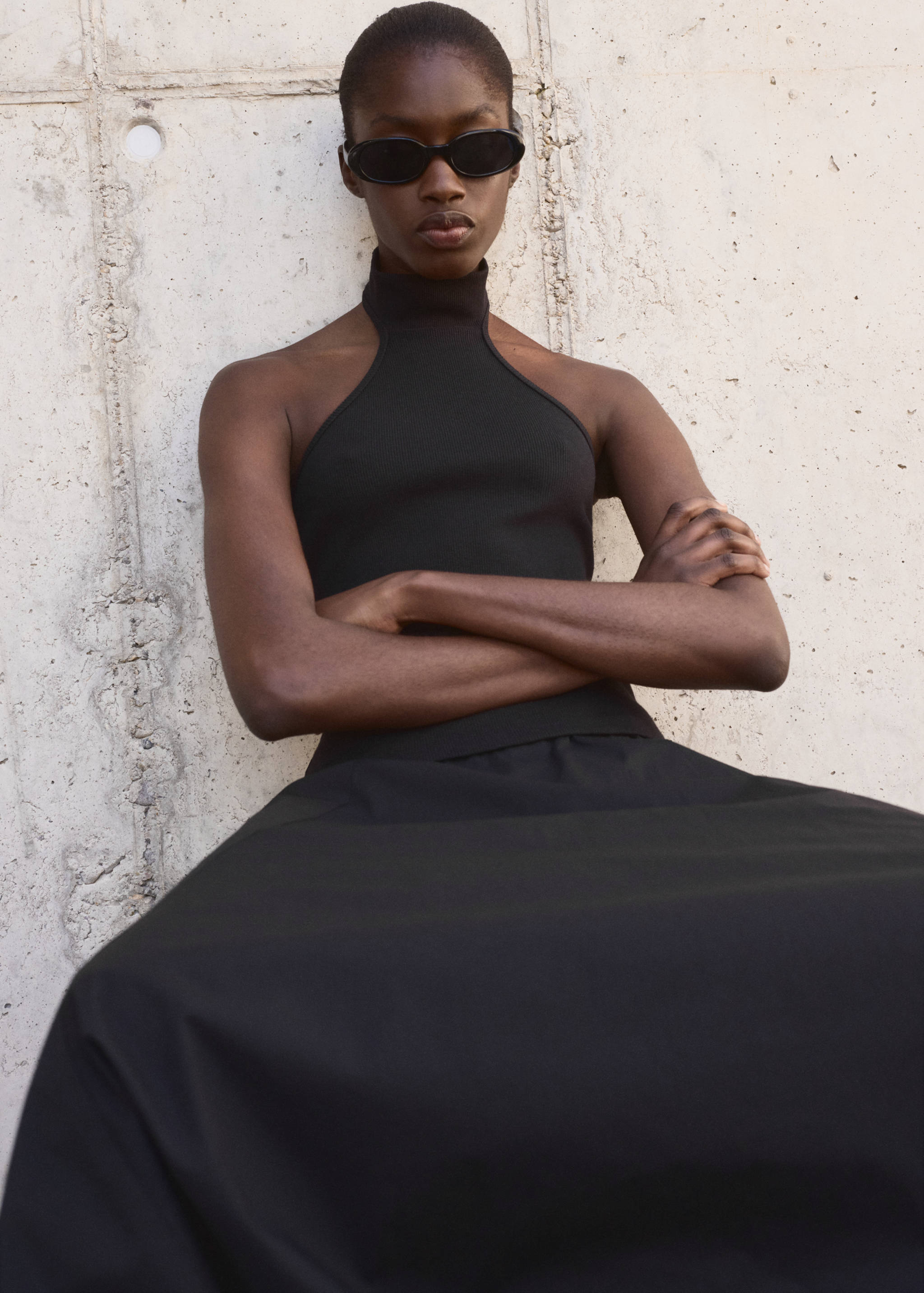 Knit halter top - Details of the article 3
