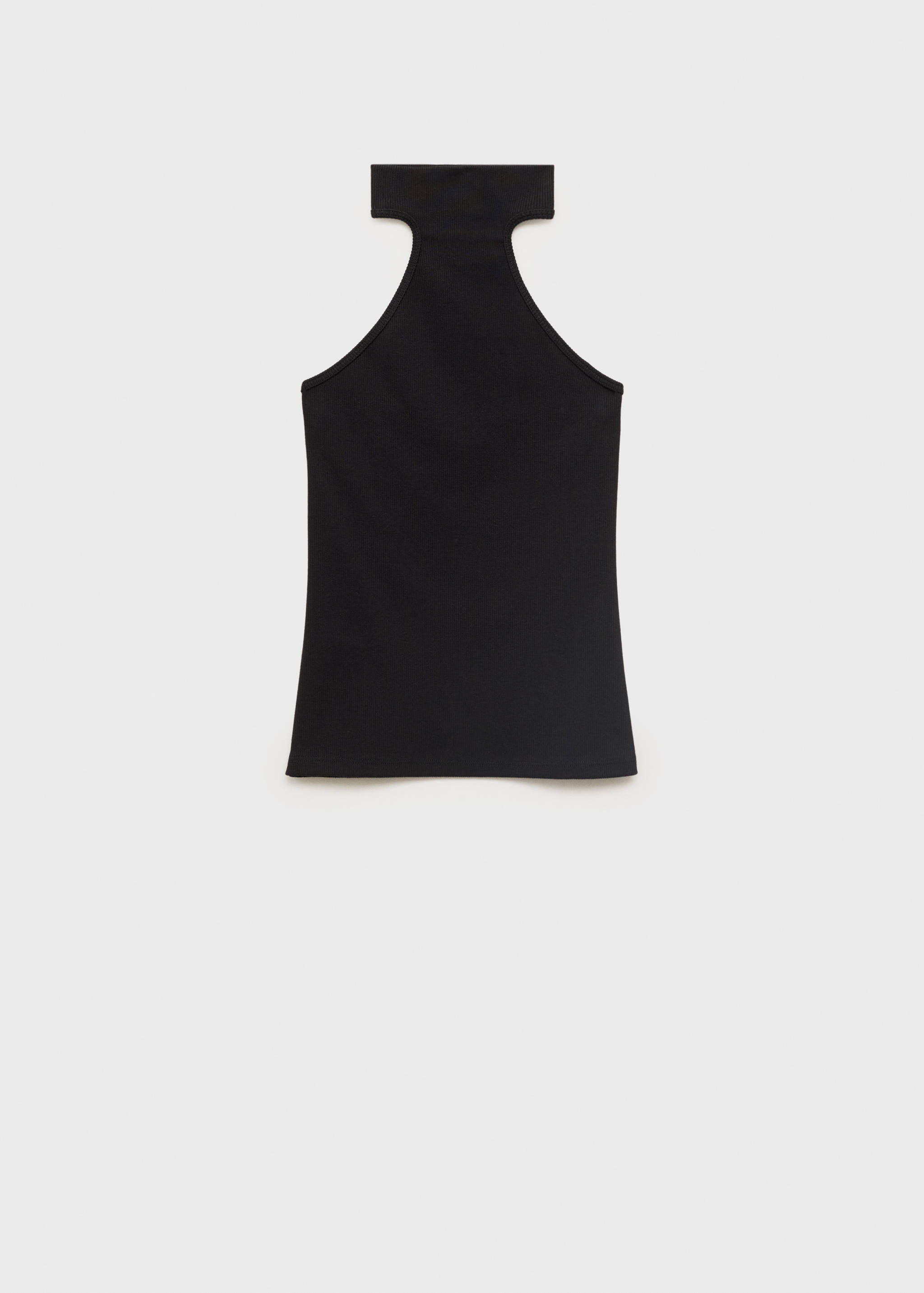Knit halter top - Article without model