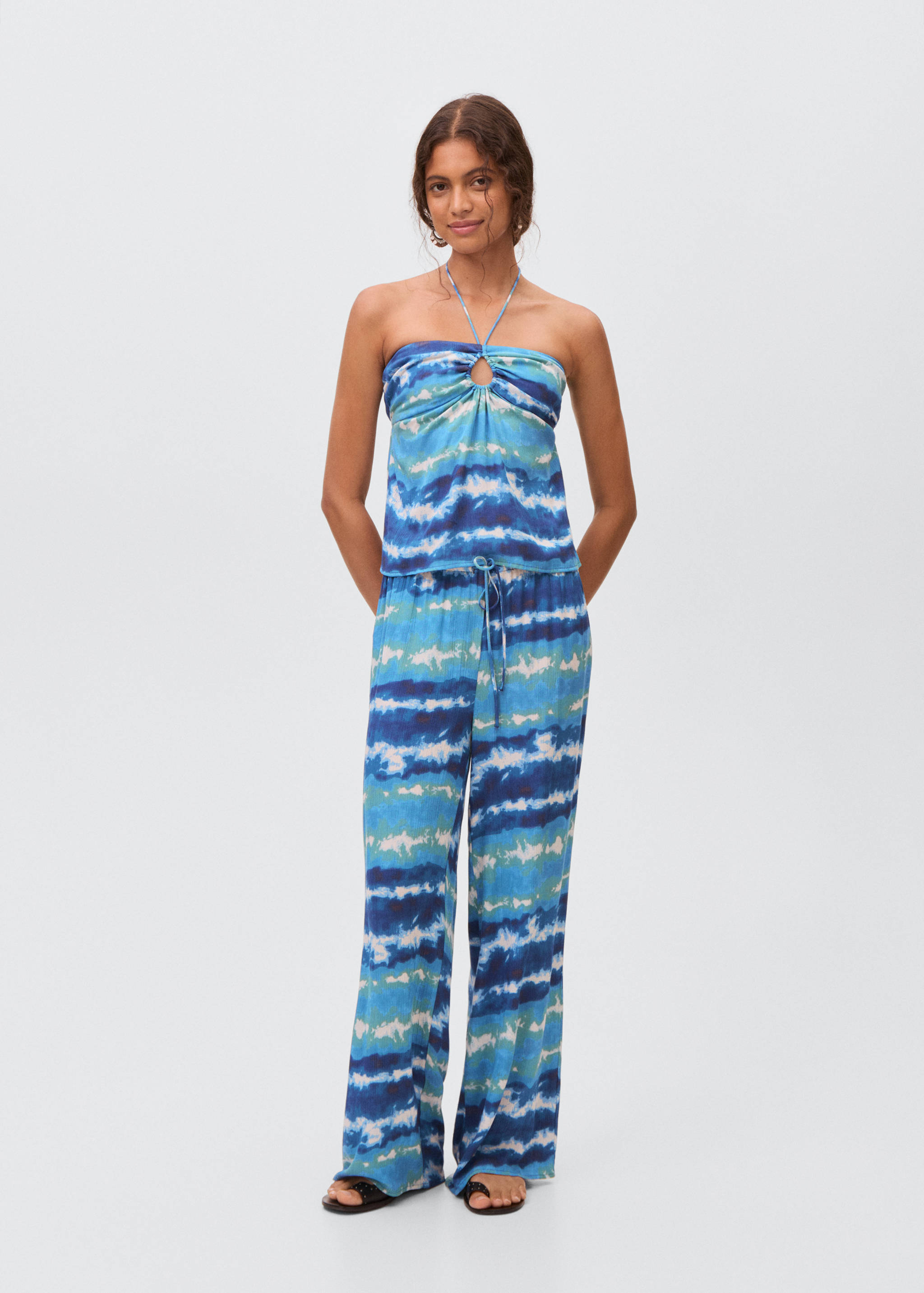 Topp med tie dye-mönster - Allmän bild