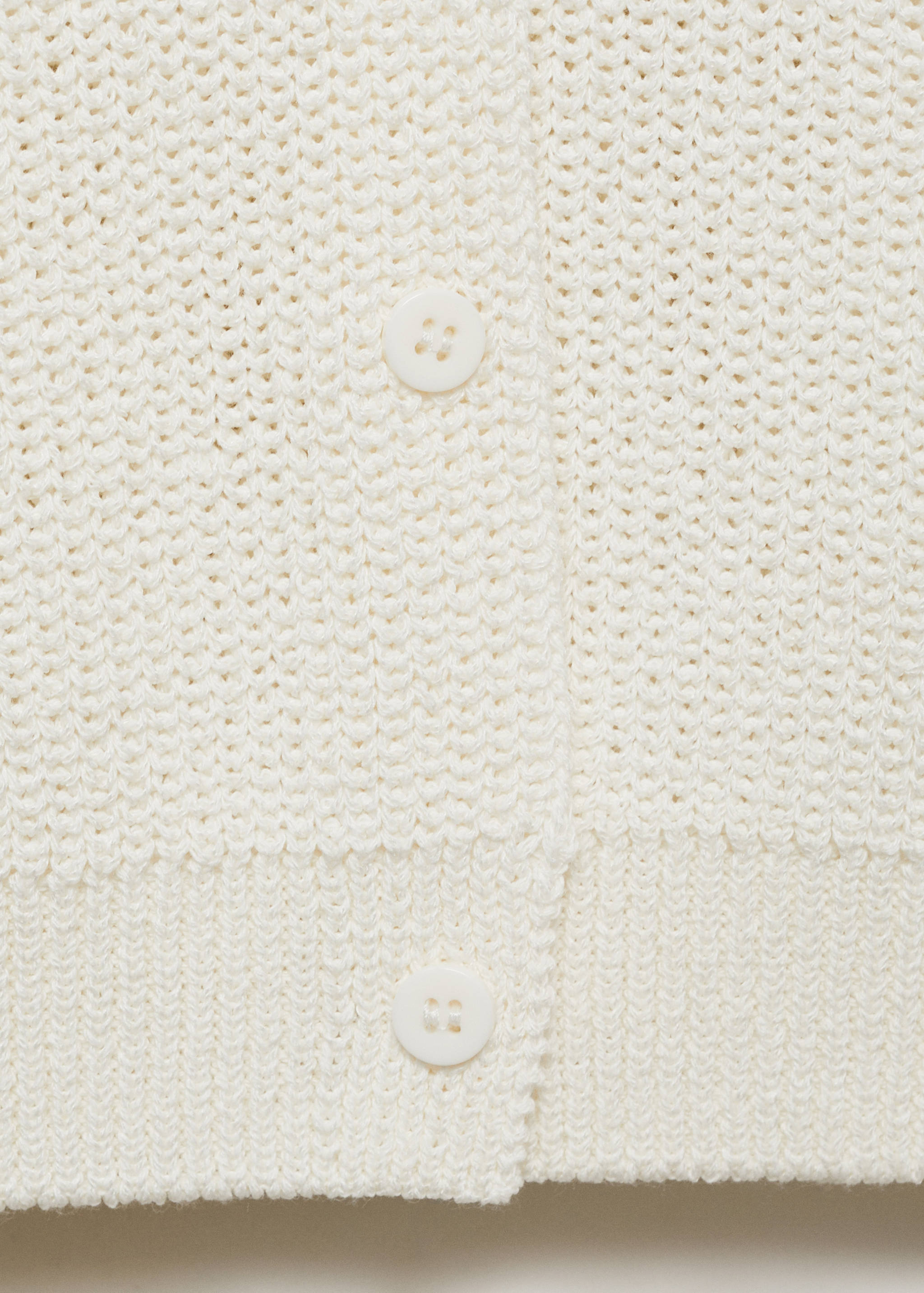 Gilet maille ajourée - Détail de l'article 0