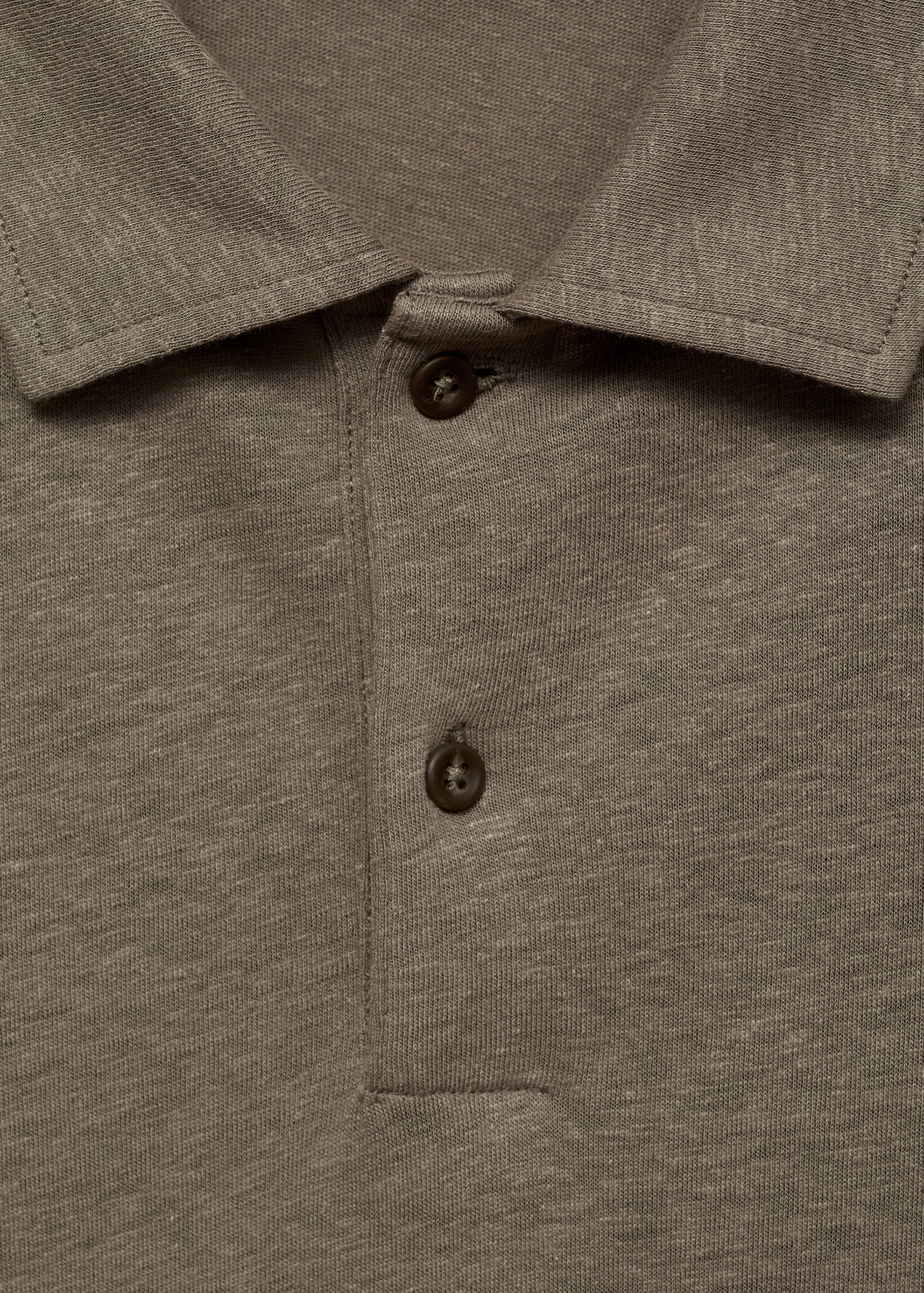 Polo lin slim-fit - Détail de l'article 8