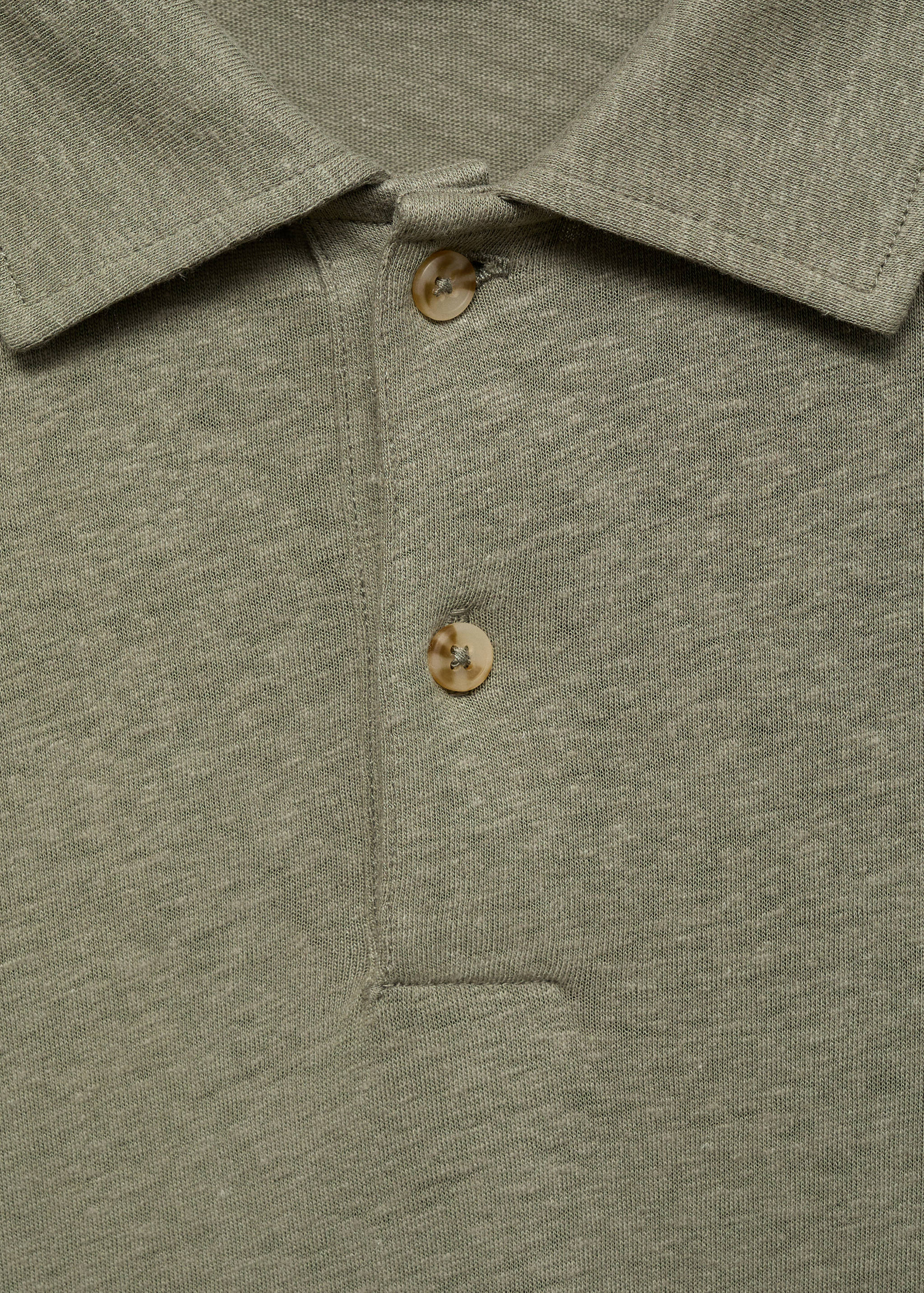 Polo lin slim-fit - Détail de l'article 8
