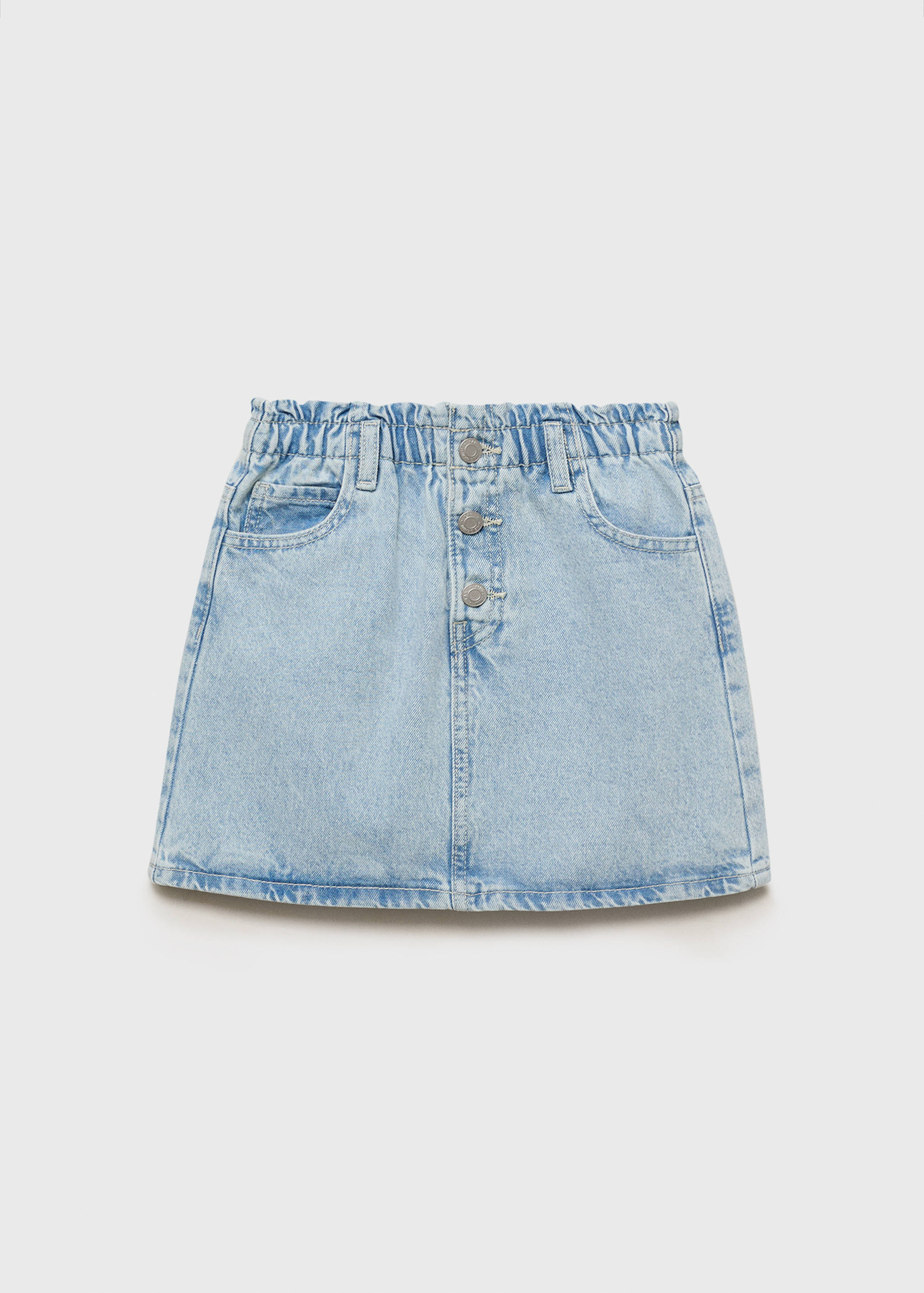 Denim paperbag skirt - Article without model