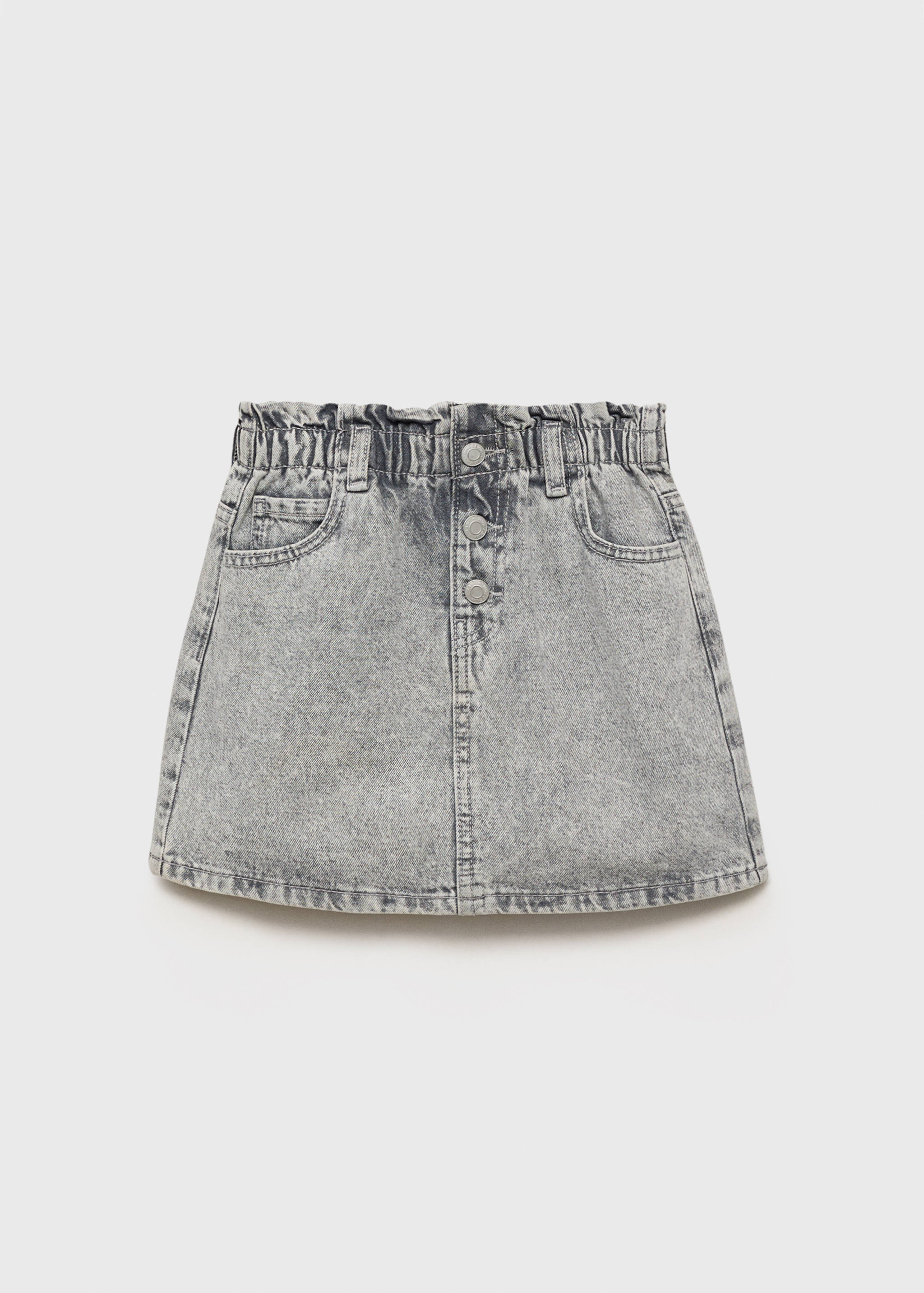 Denim paperbag skirt - Article without model