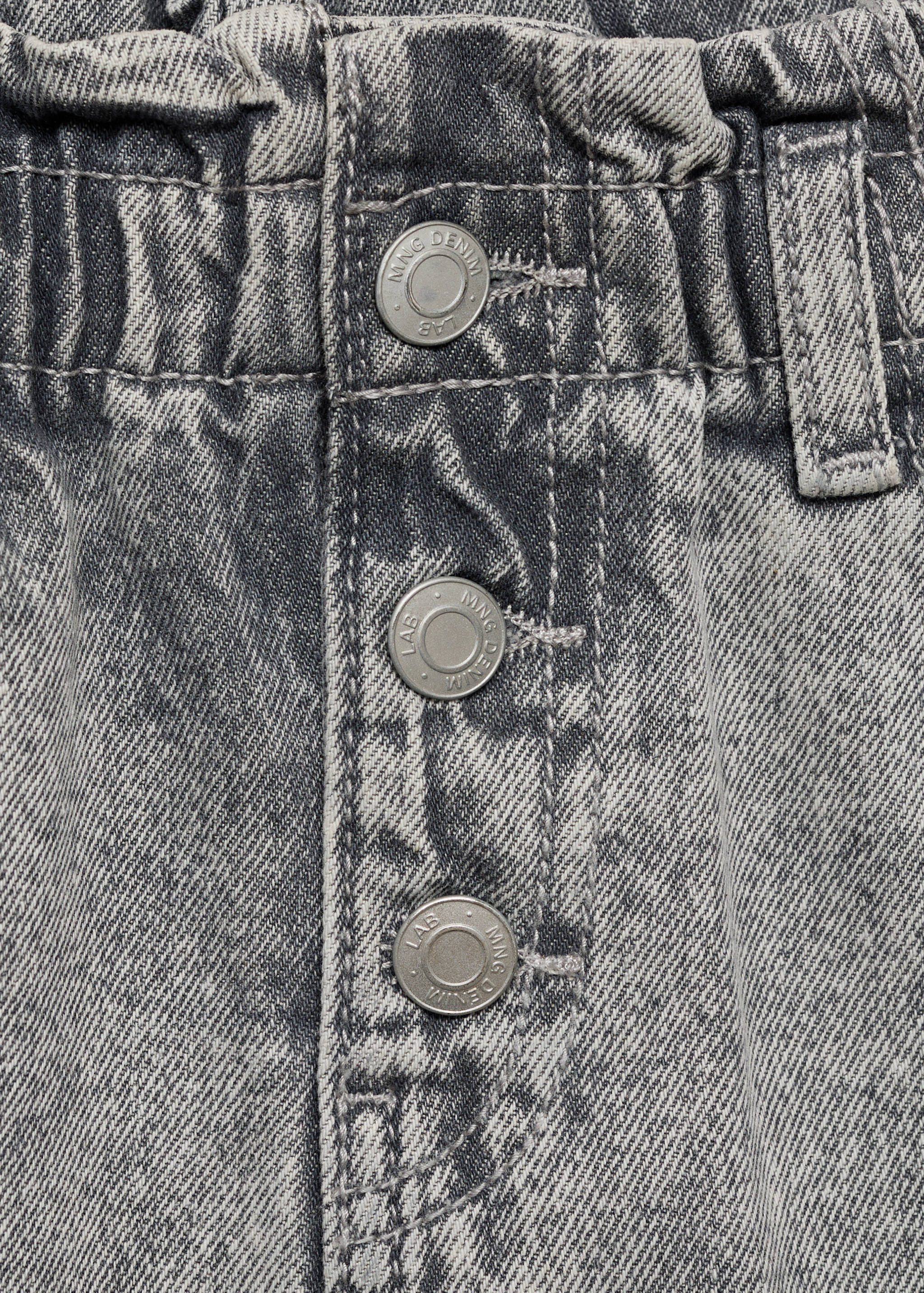 Denim paperbag skirt - Details of the article 8