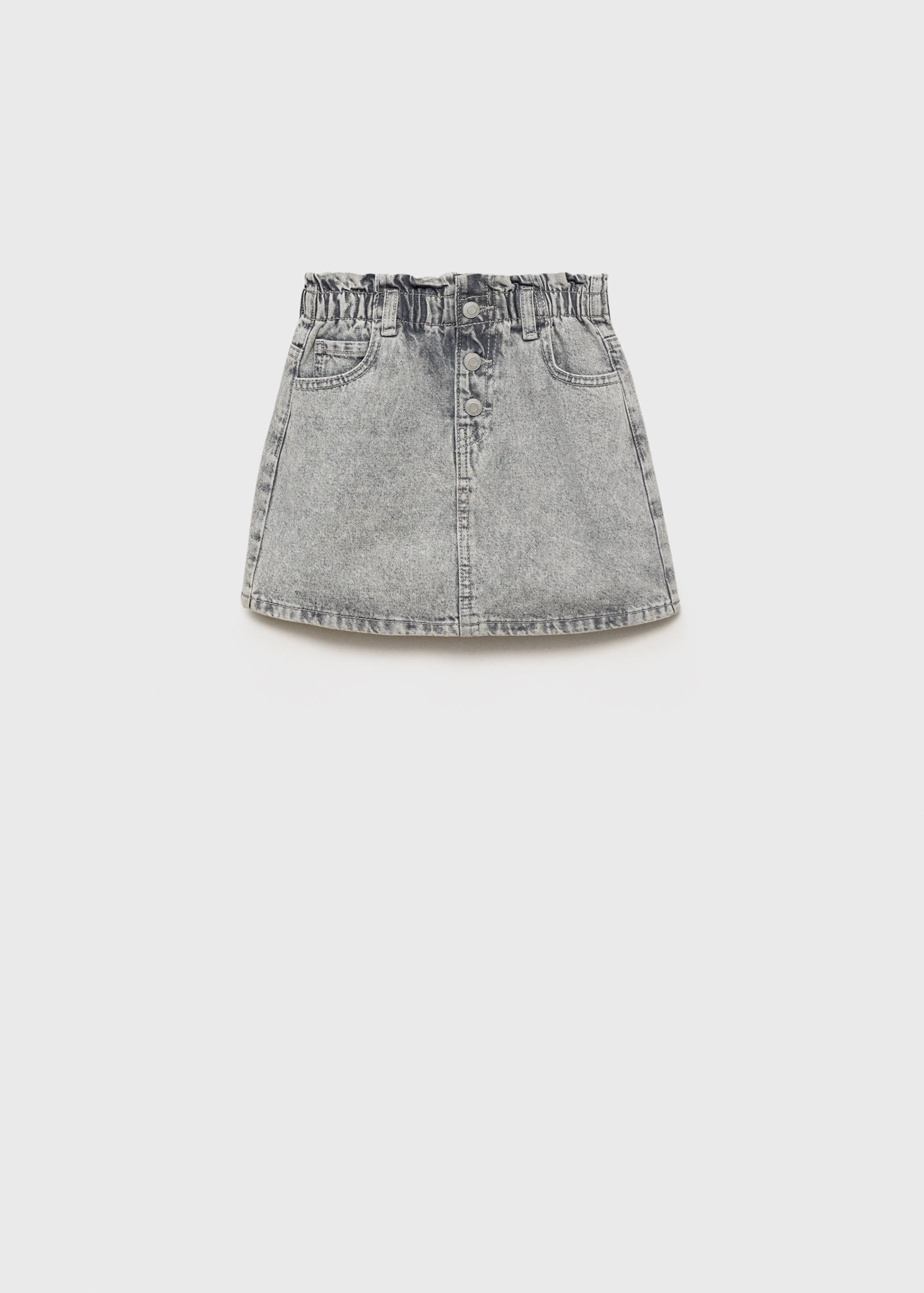 Denim paperbag skirt - Article without model