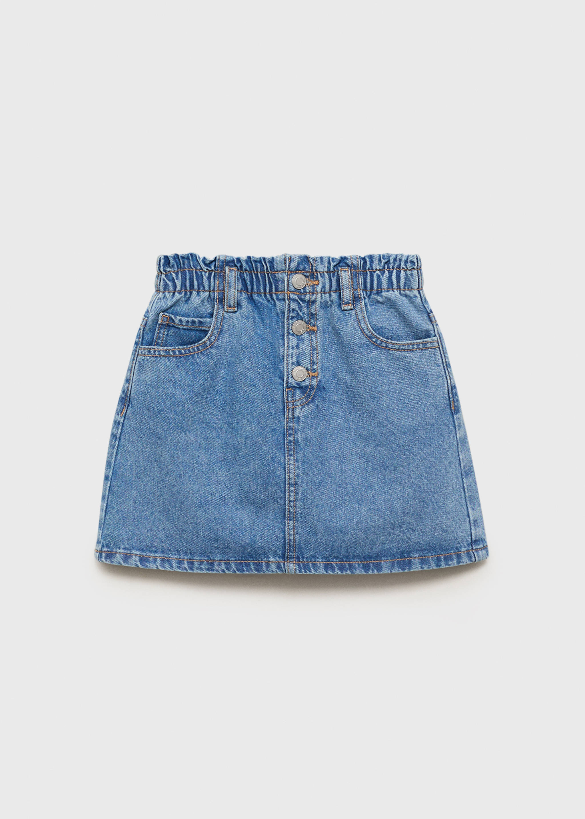 Denim paperbag skirt - Article without model