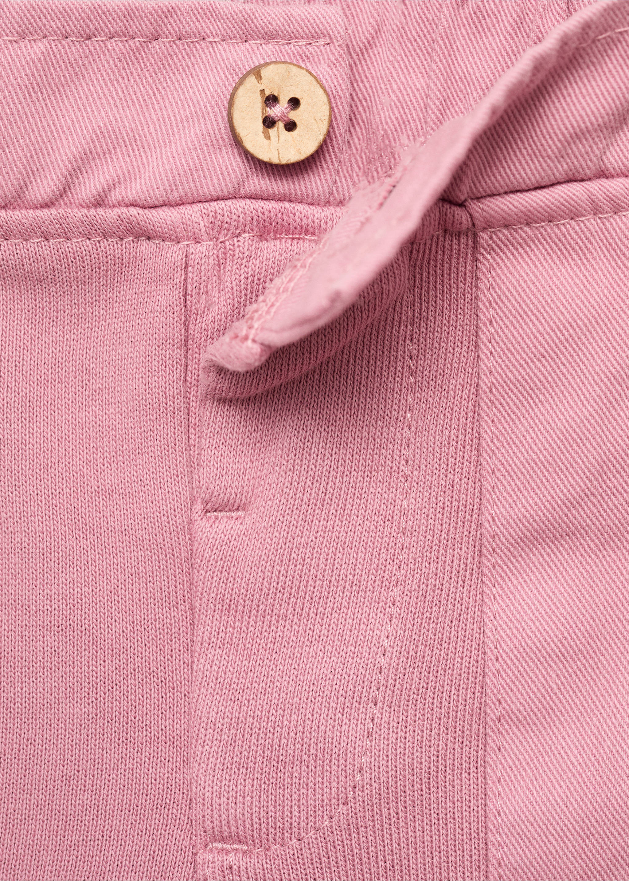 Bermudas algodón - Detalle del artículo 8, Cereza. Ref: 17091230-00.