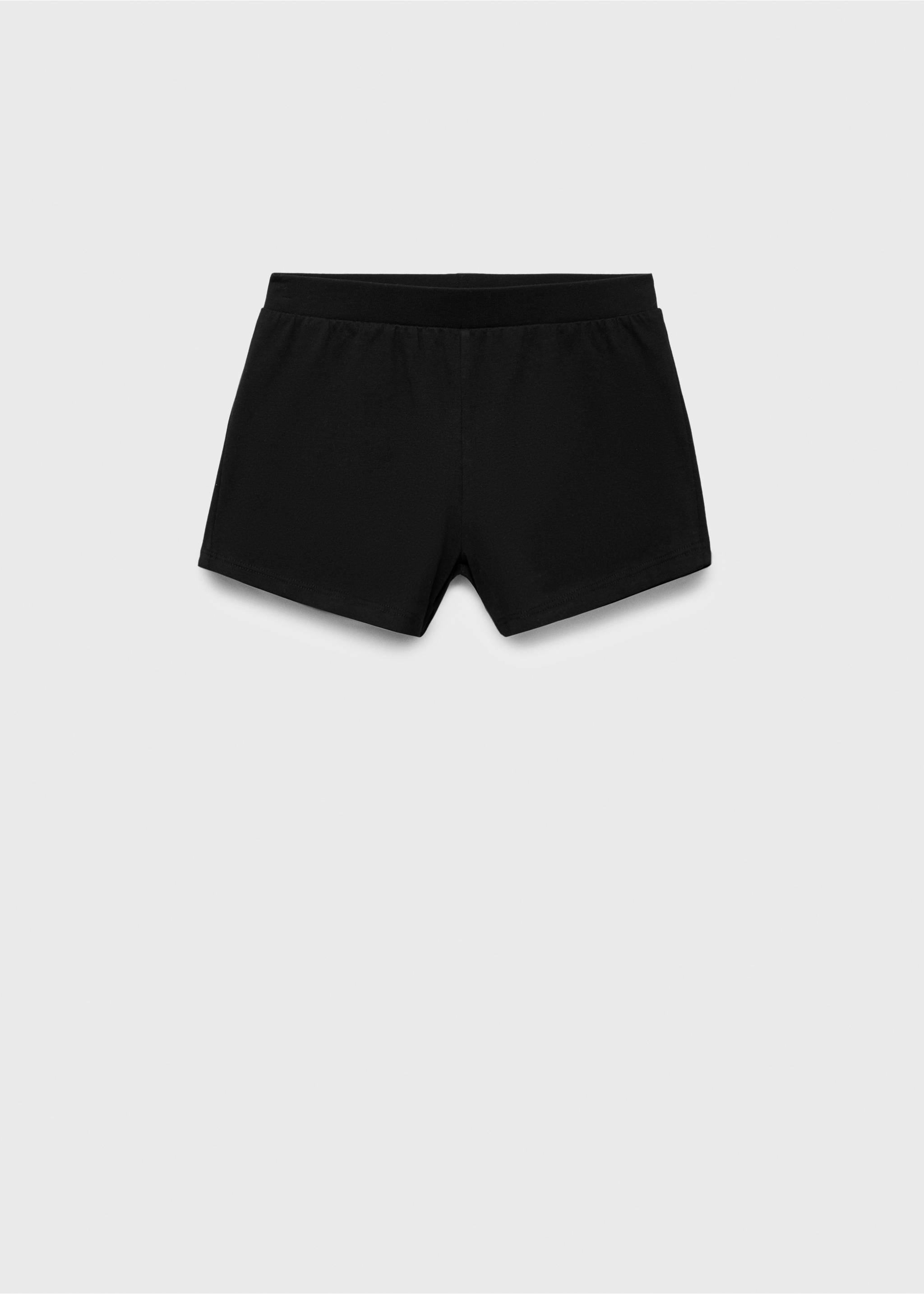 Short culottes - Article without model, Black. Ref: 17091236-00.