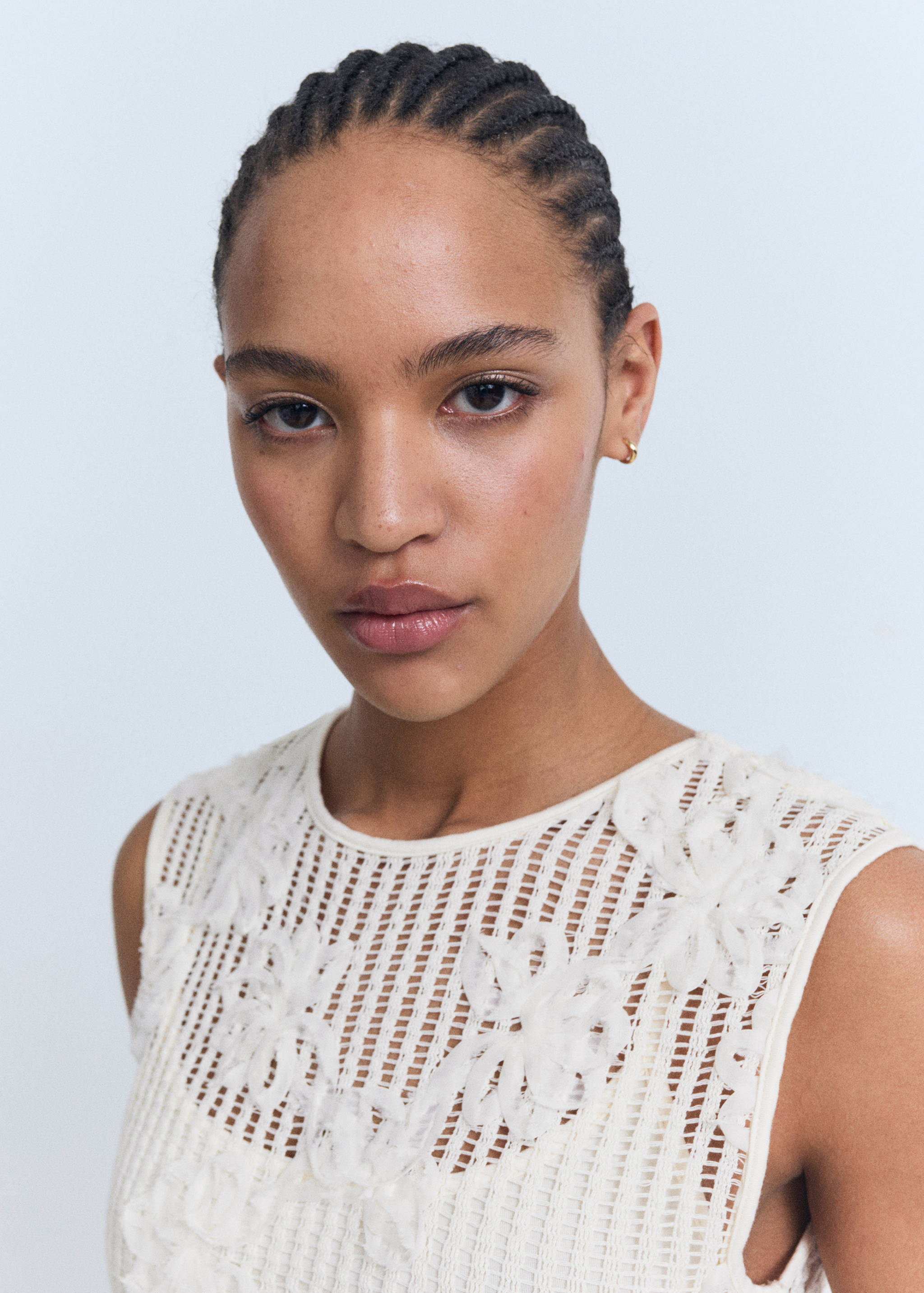 Floral crochet dress - Details of the article 1