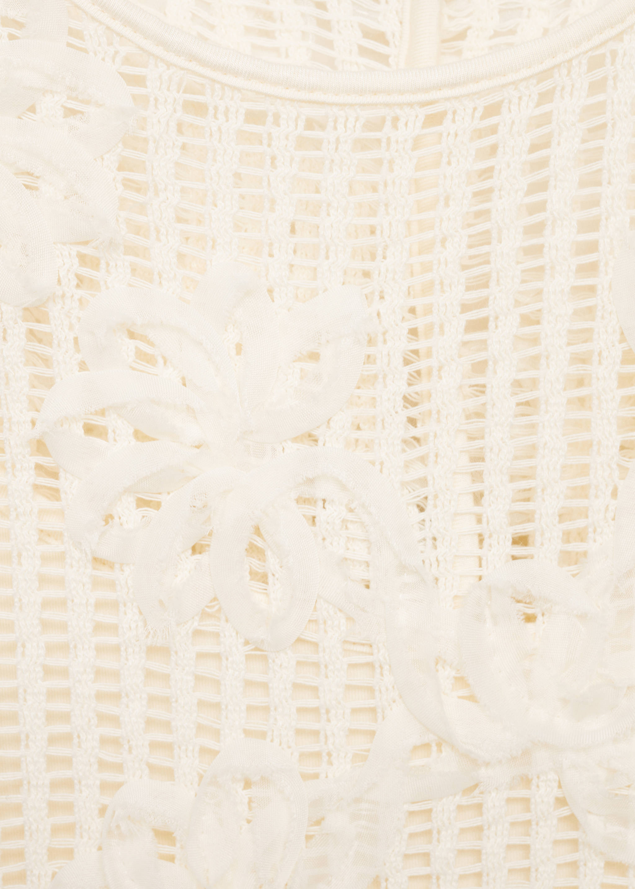 Floral crochet dress - Details of the article 0