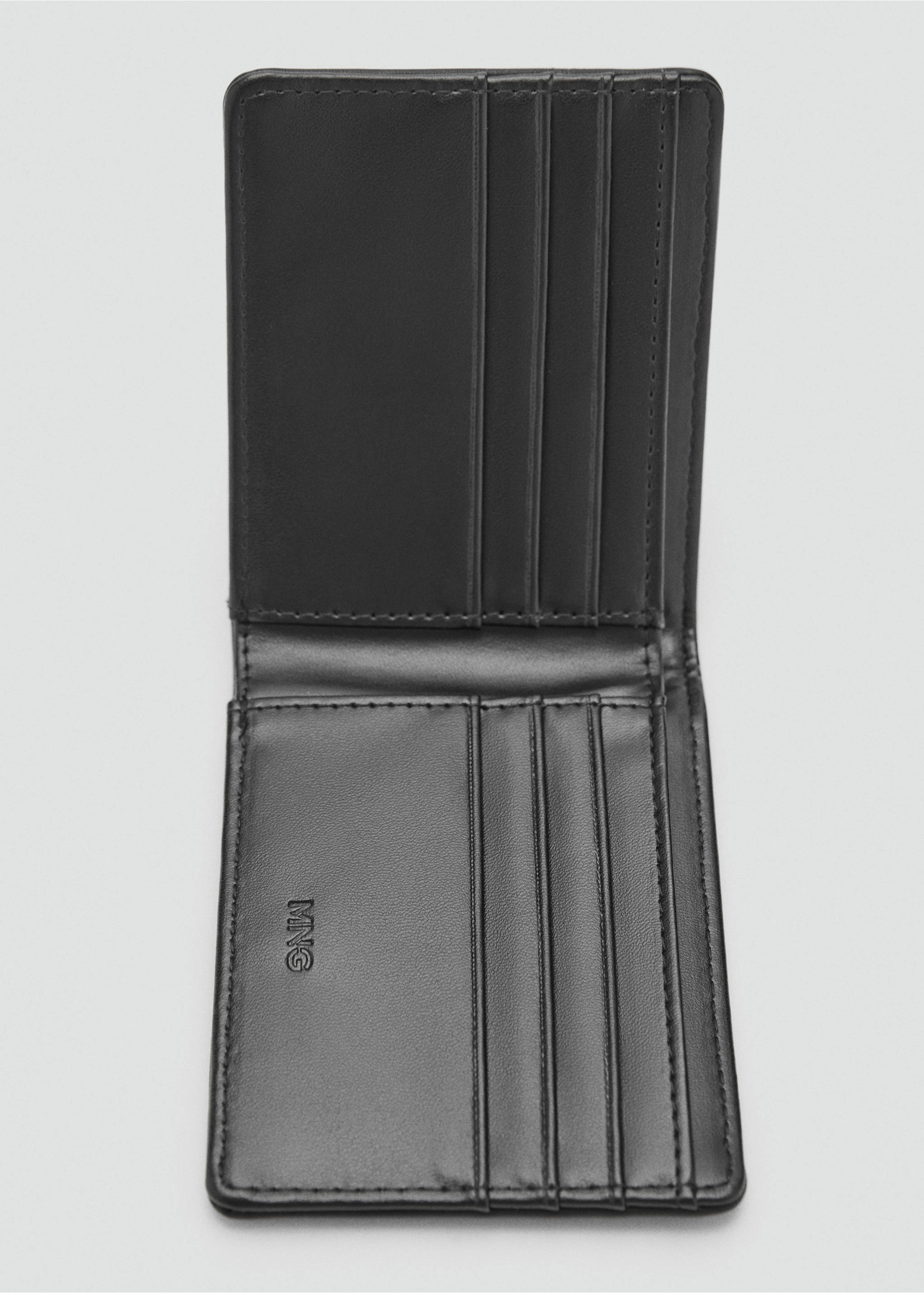 Anti-contactless card holder wallet - Medium plane, Black. Ref: 17091240-00.