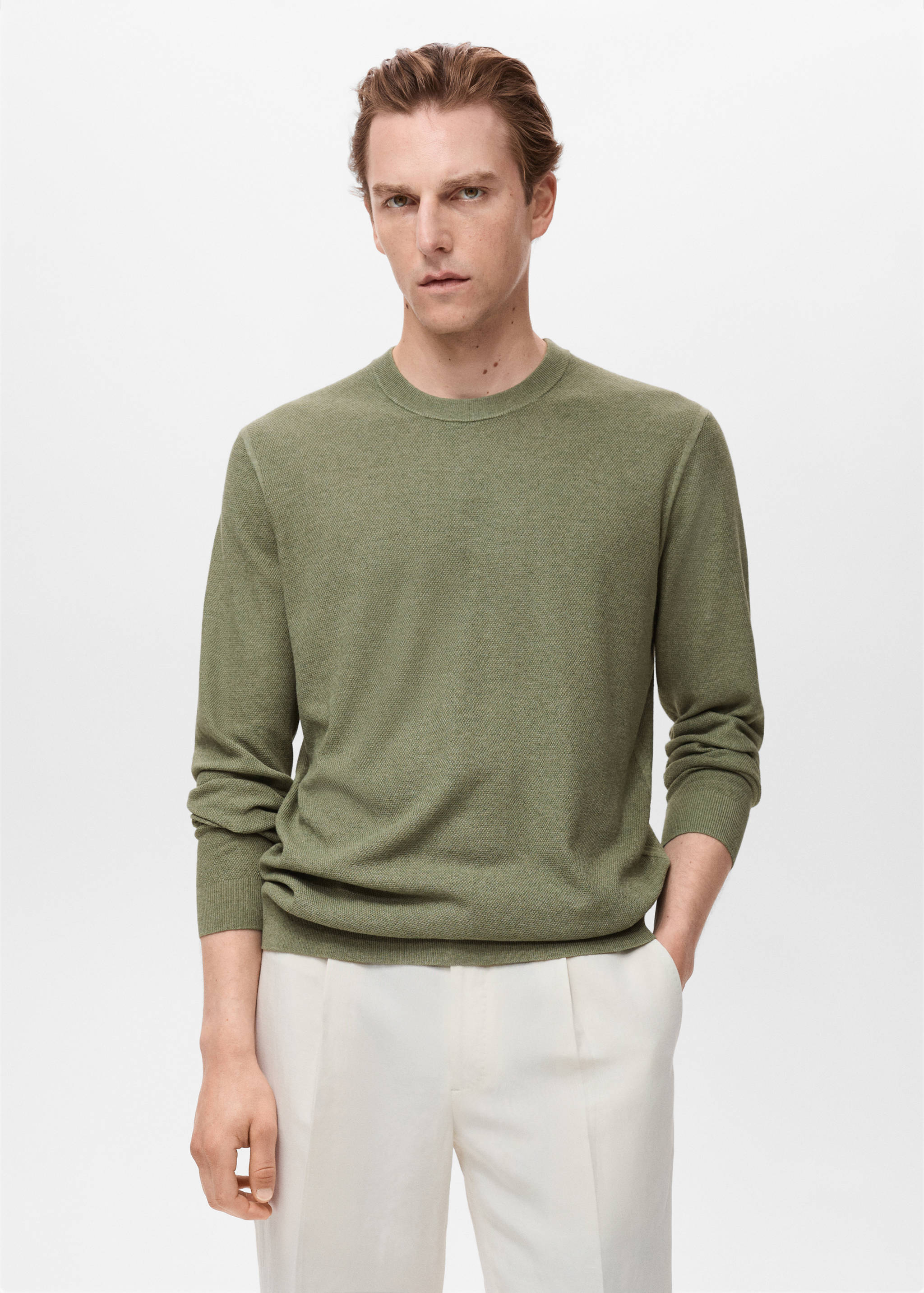 Fine-knit sweater - Medium plane