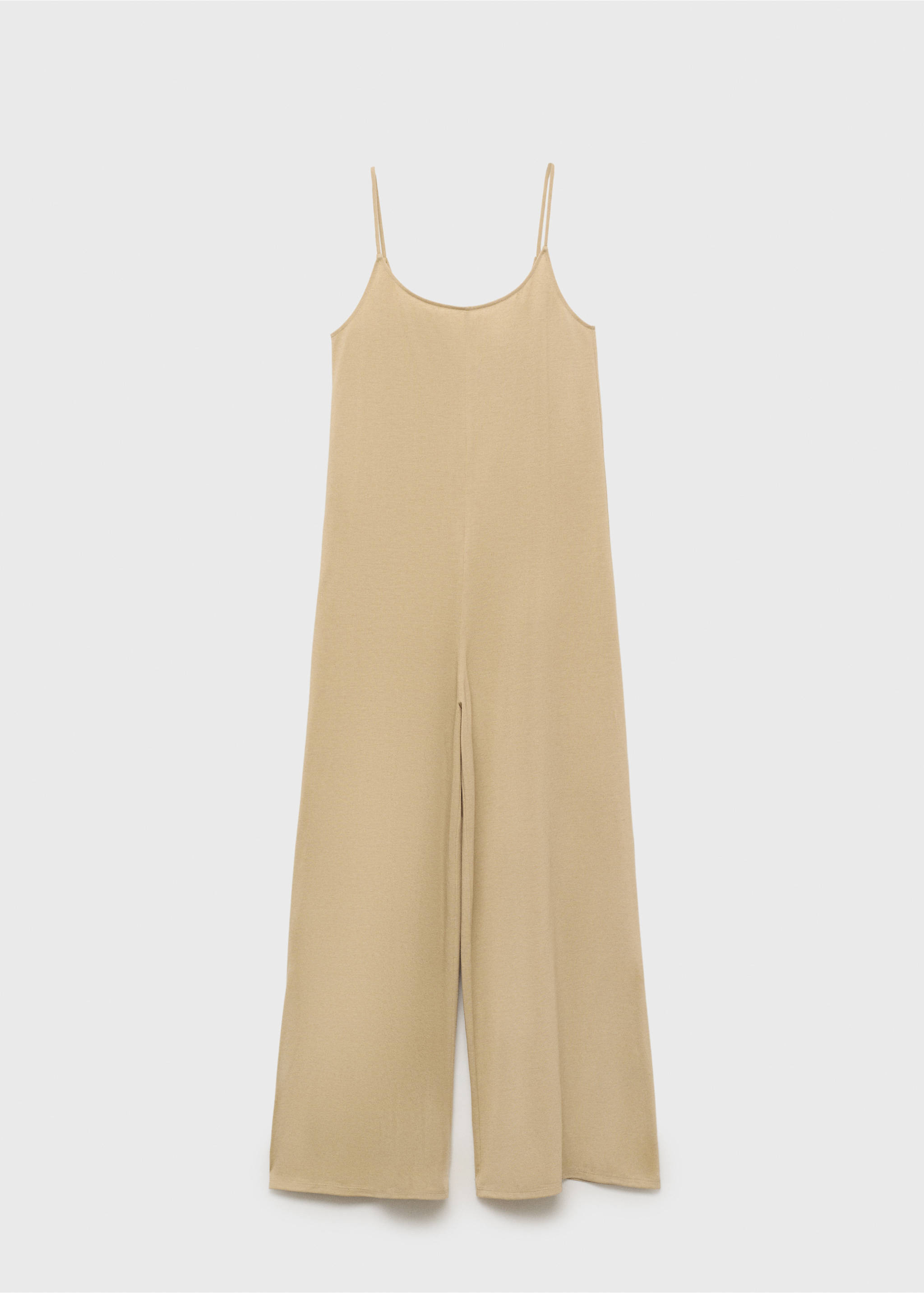 Shift long jumpsuit - Article without model, Medium Brown. Ref: 17091246-00.