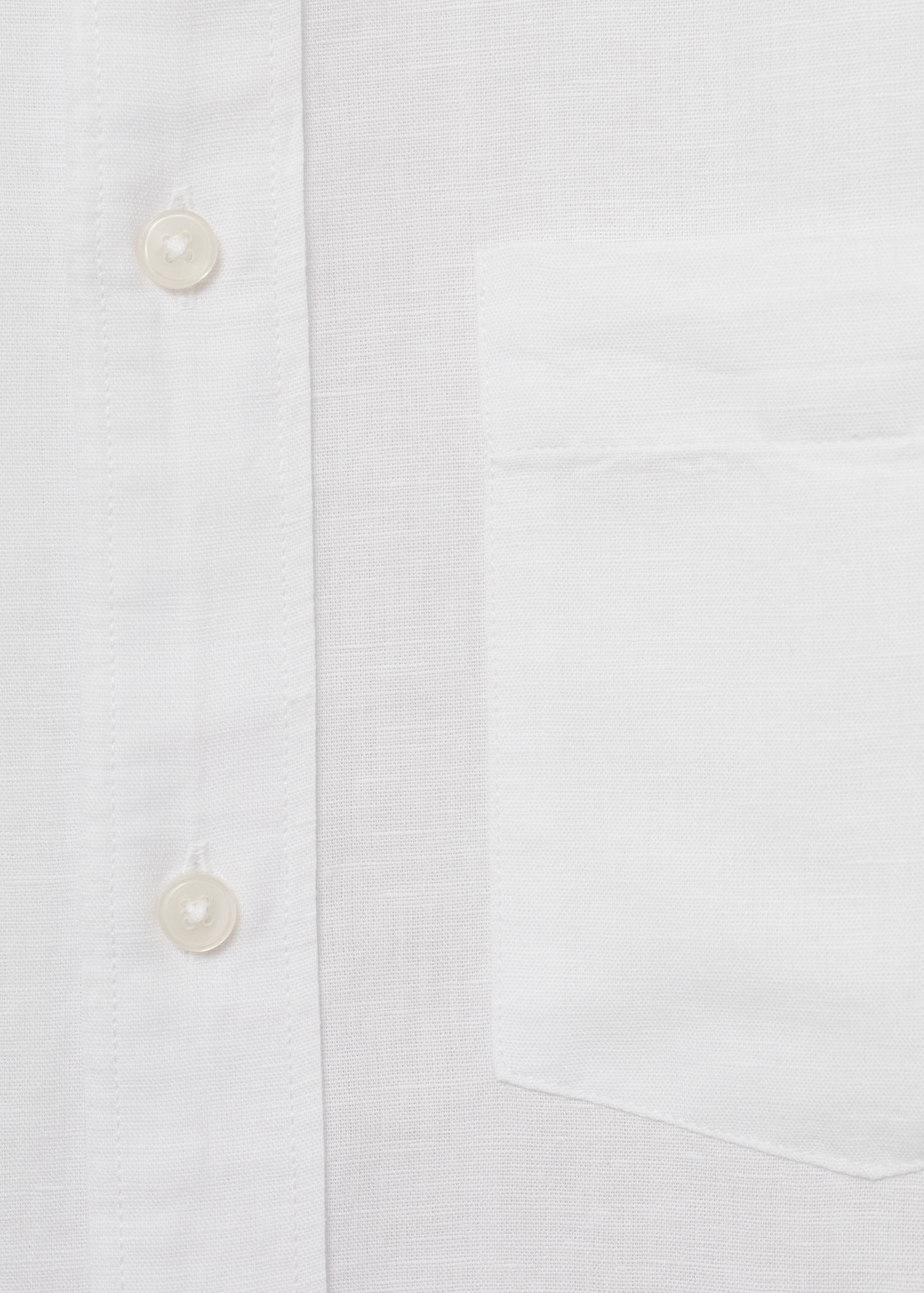 Pocket linen shirt - Details of the article 0