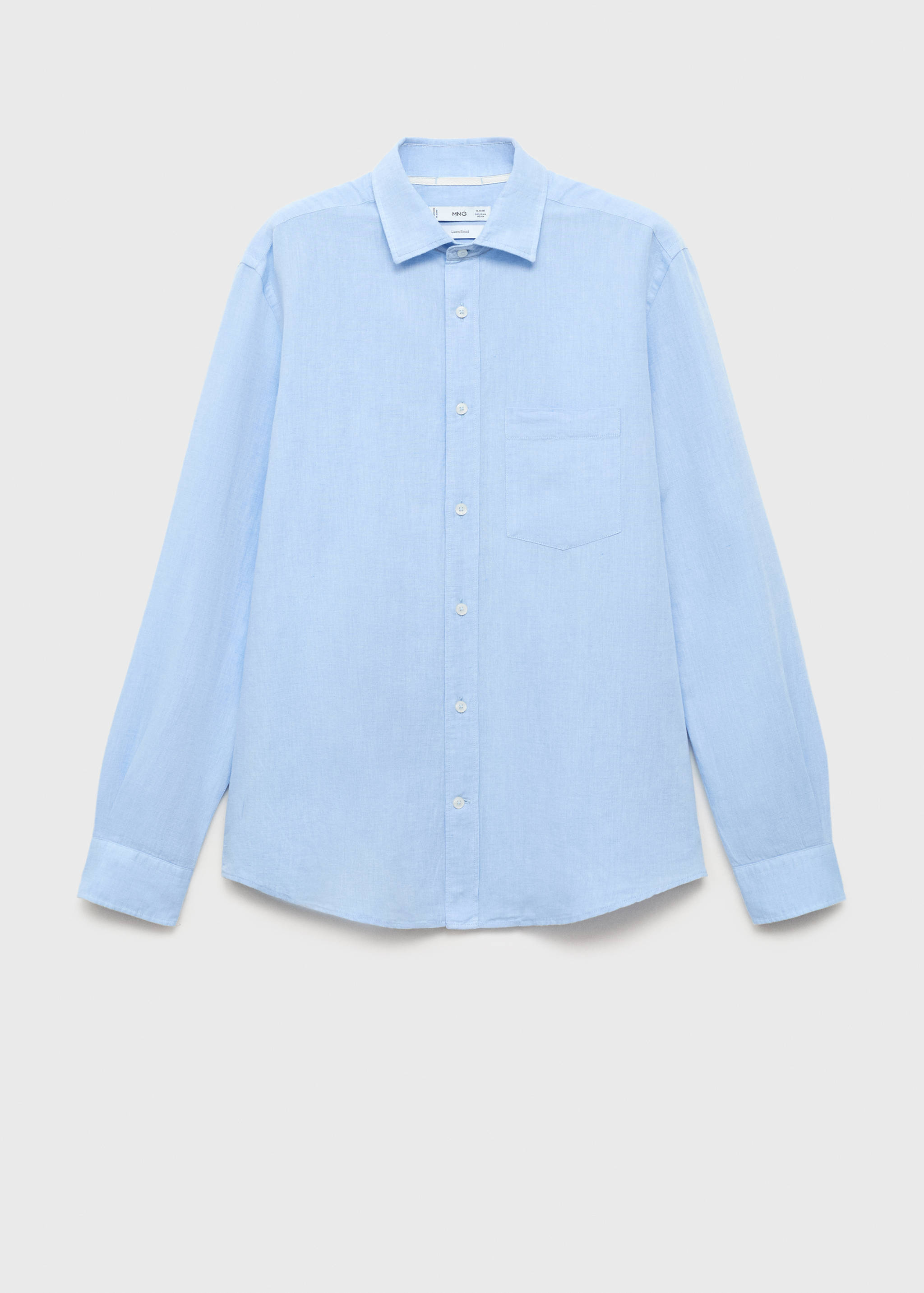Pocket linen shirt - Article without model