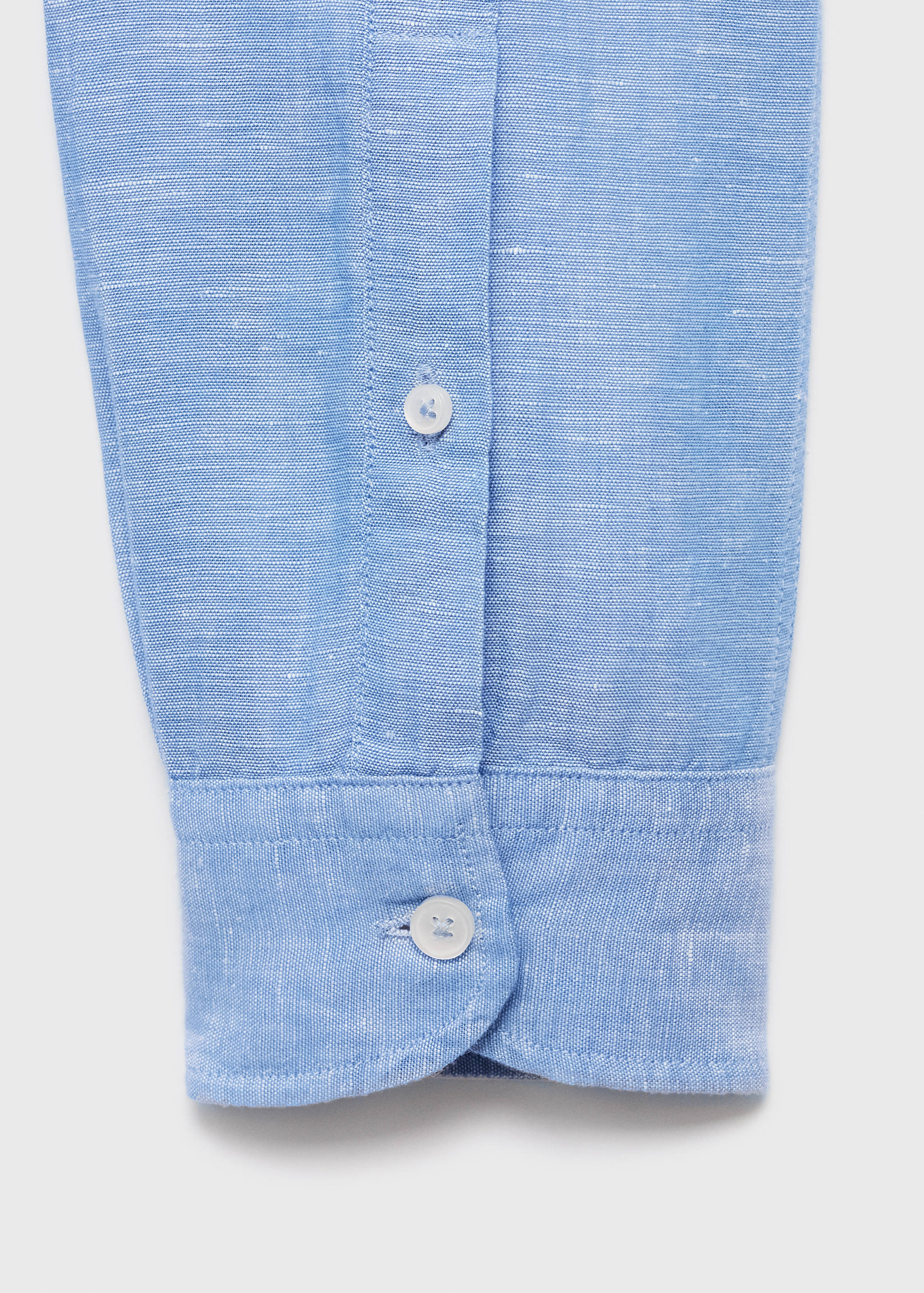 Pocket linen shirt - Details of the article 8