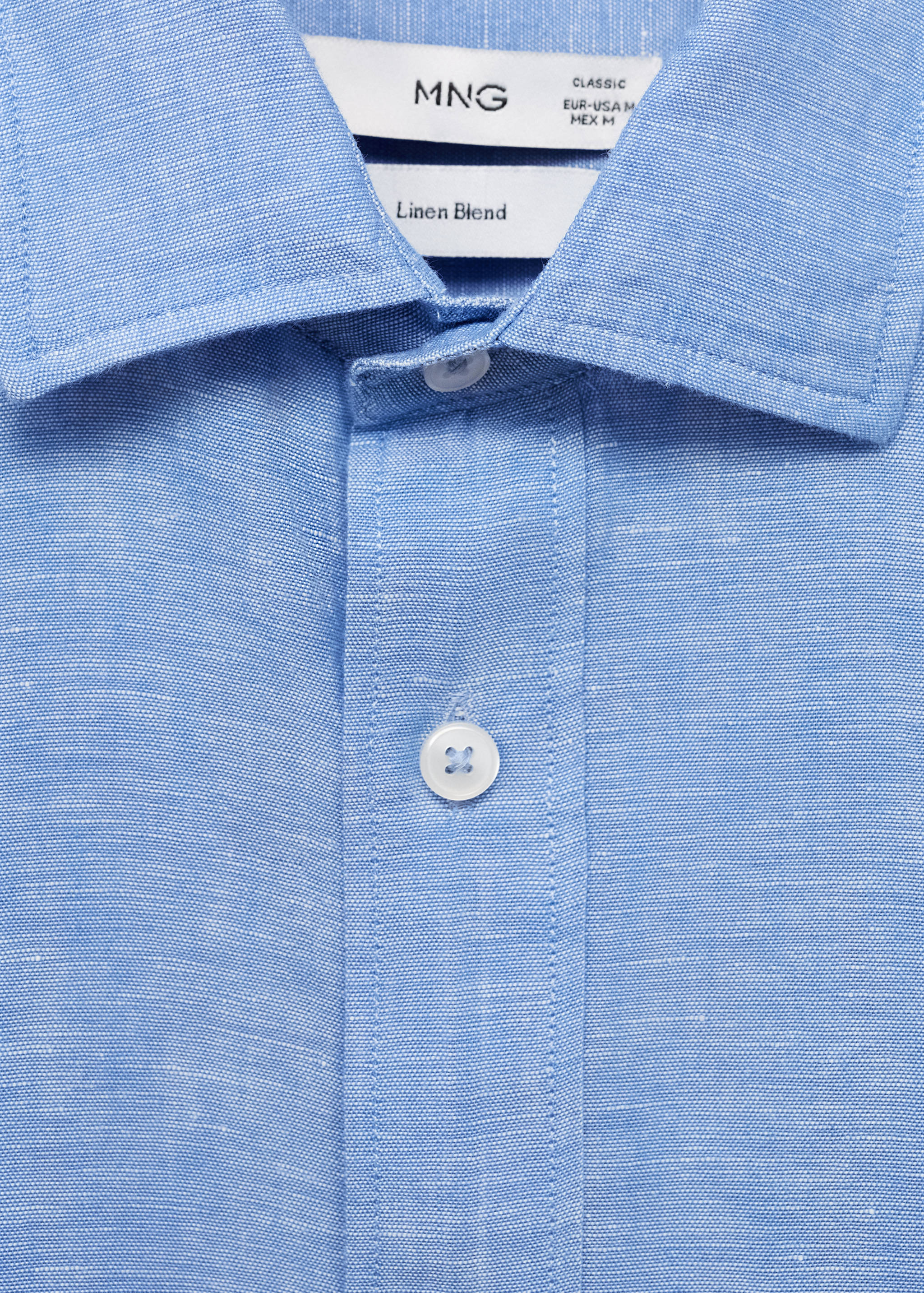 Pocket linen shirt - Details of the article 0