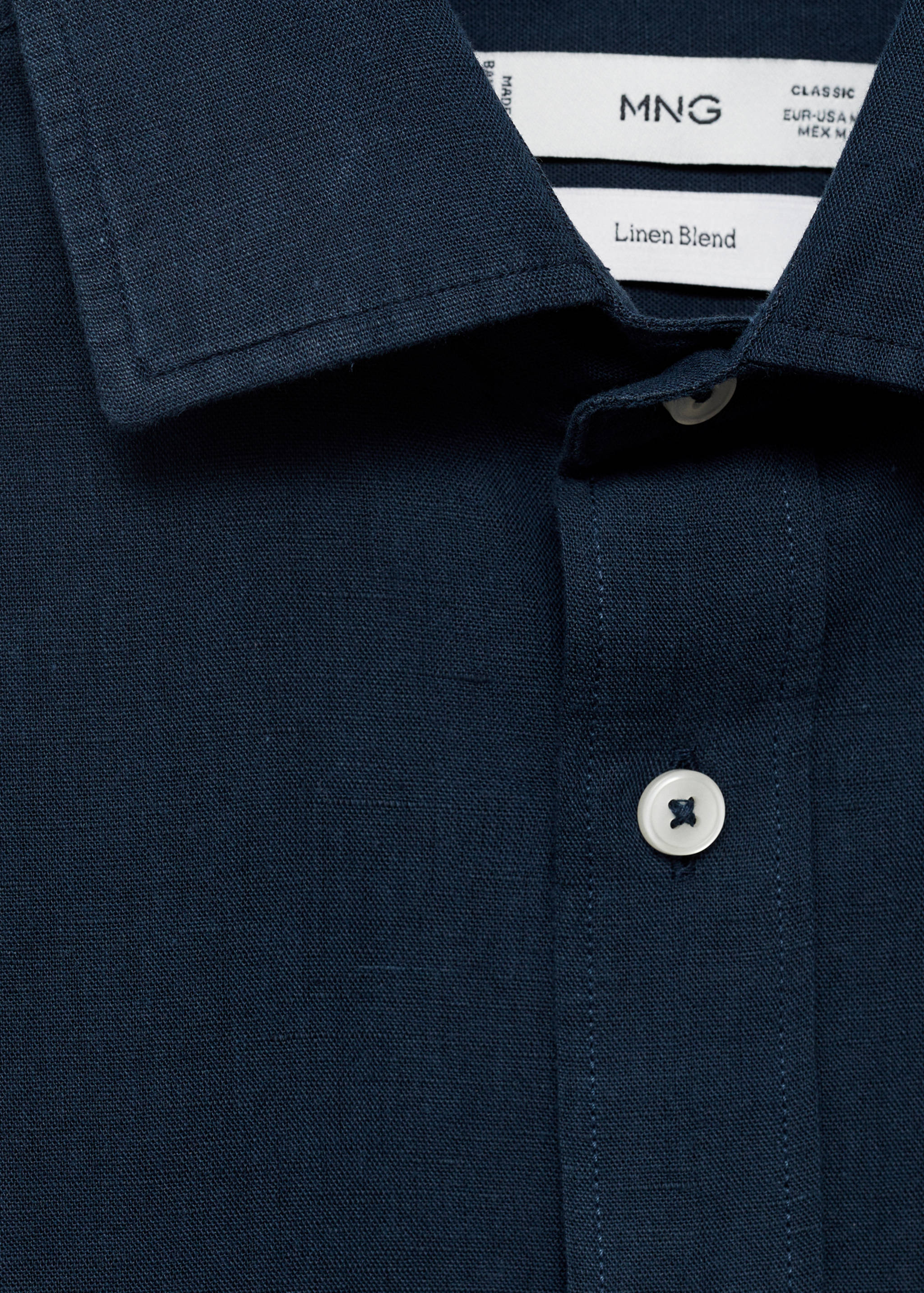 Pocket linen shirt - Details of the article 8