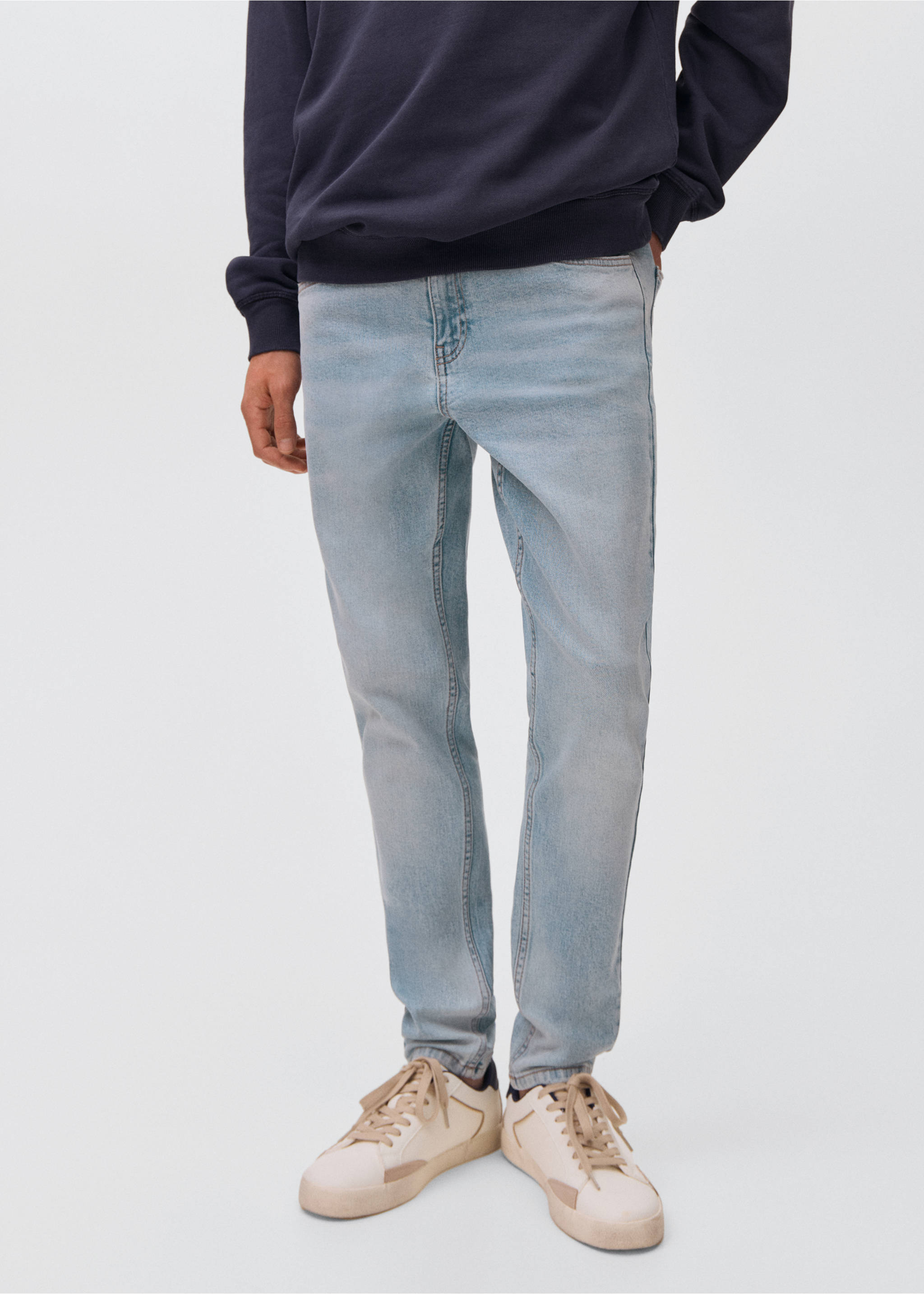 Skinny-fit jeans - Medium plane, Light Blue. Ref: 17091252-00.