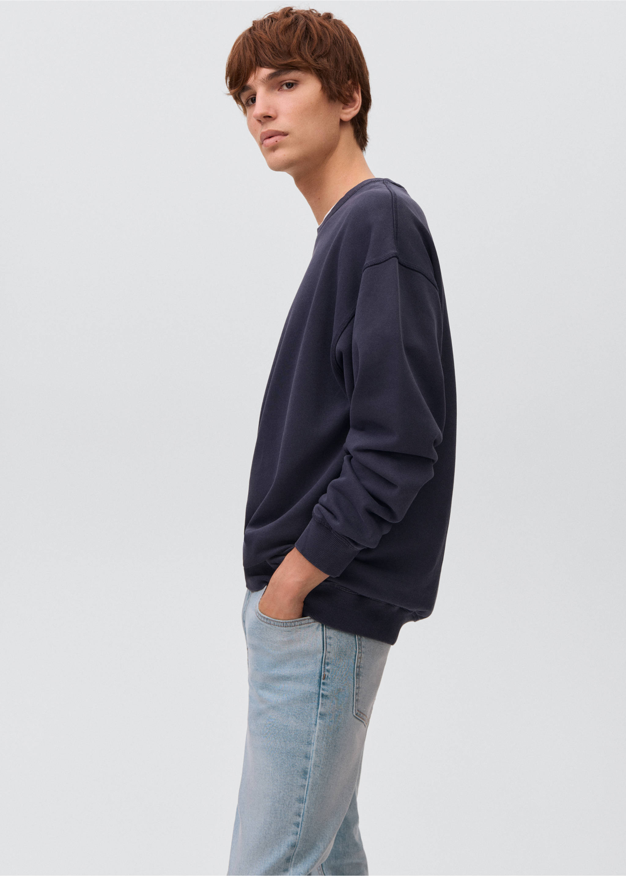 Skinny-fit jeans - Details of the article 1, Light Blue. Ref: 17091252-00.