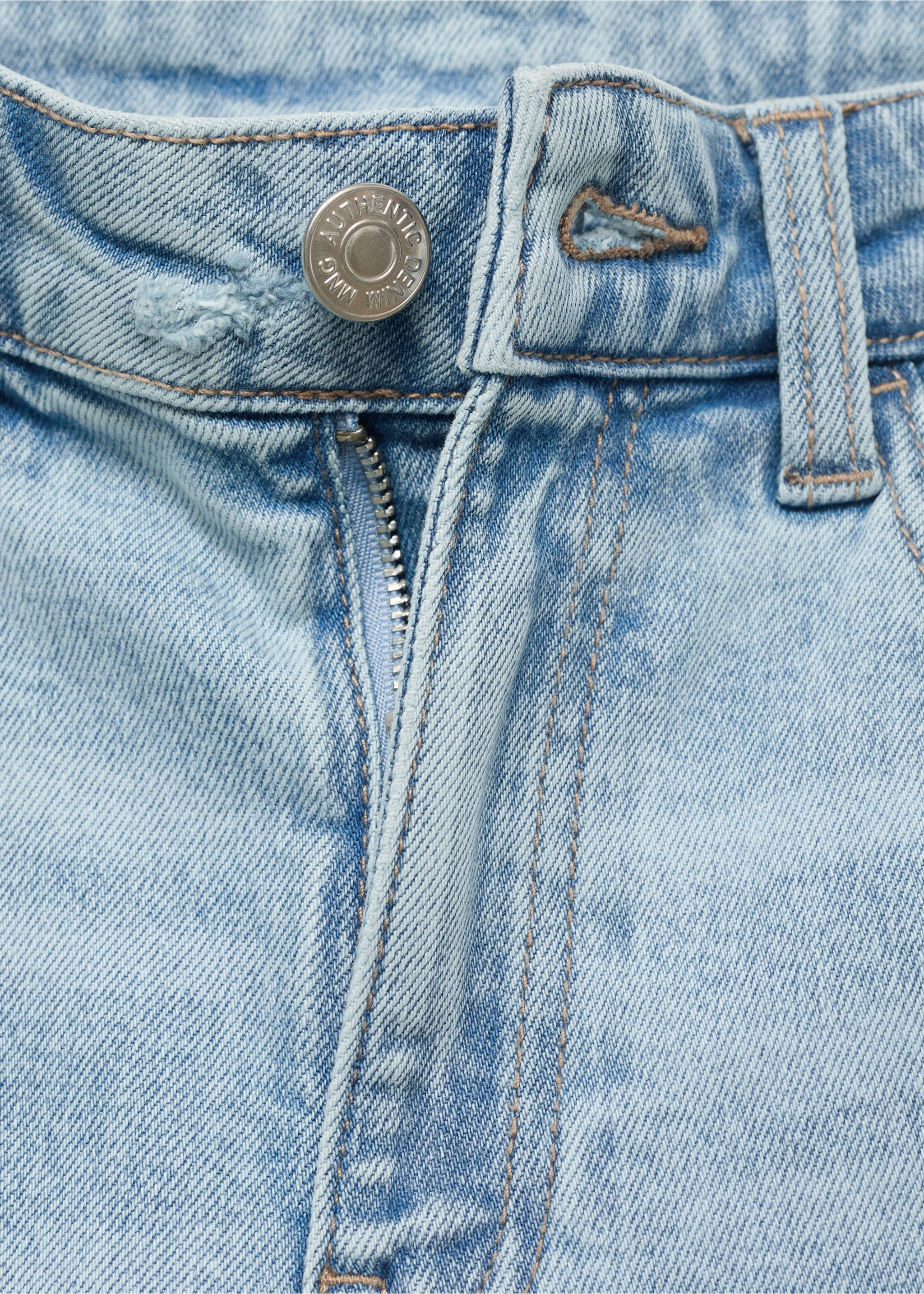 Skinny-fit jeans - Details of the article 8, Light Blue. Ref: 17091252-00.