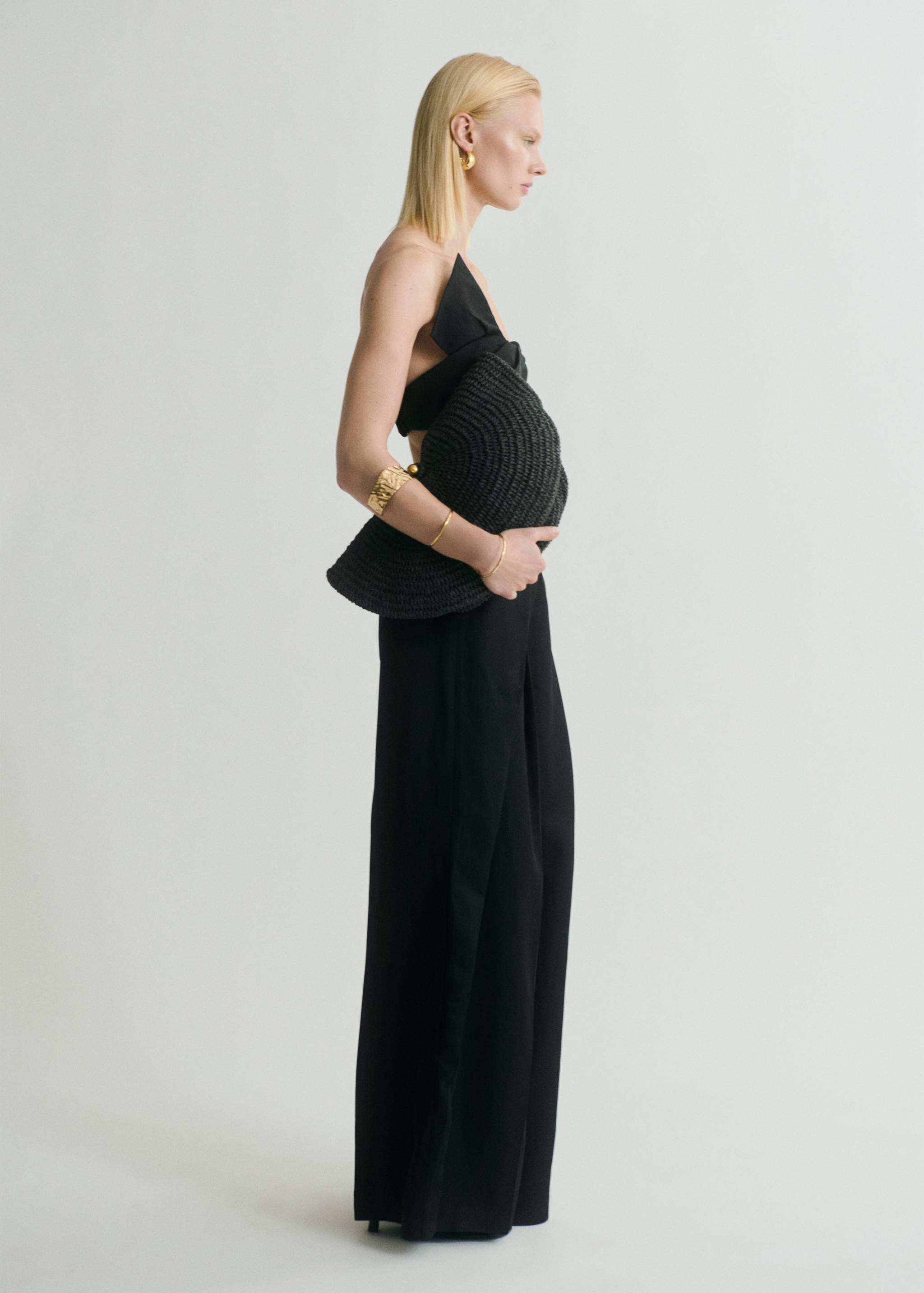 Wideleg-Bundfaltenhose - Detail des Artikels 3