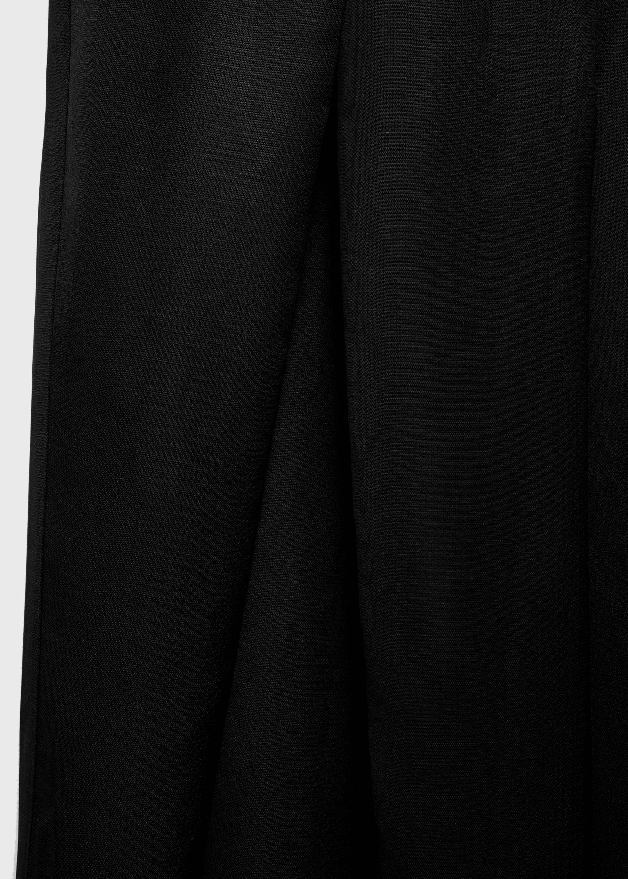 Pantalón pinzas wide leg - Detalle del artículo 0