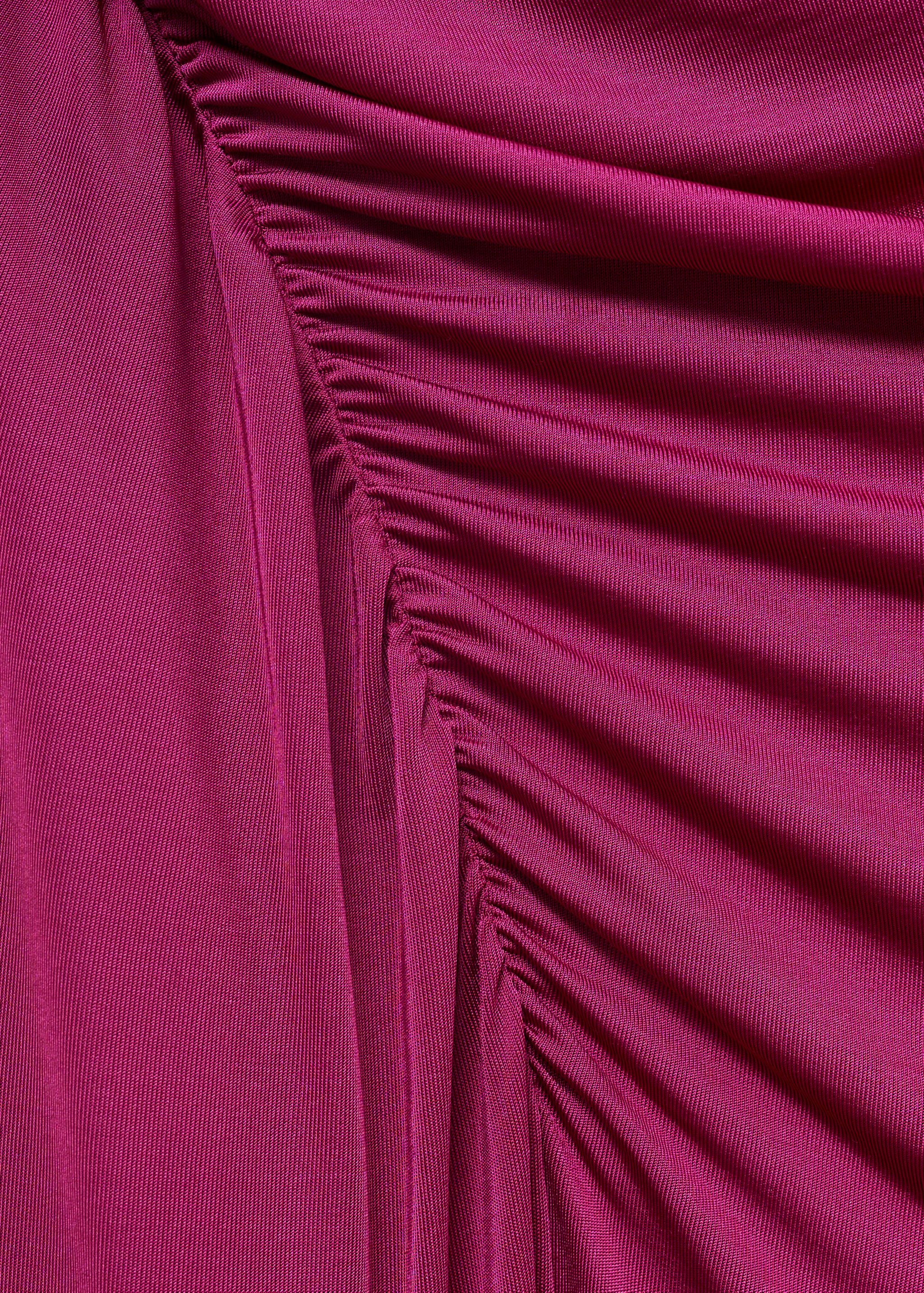 Draped strapless dress - Details of the article 0