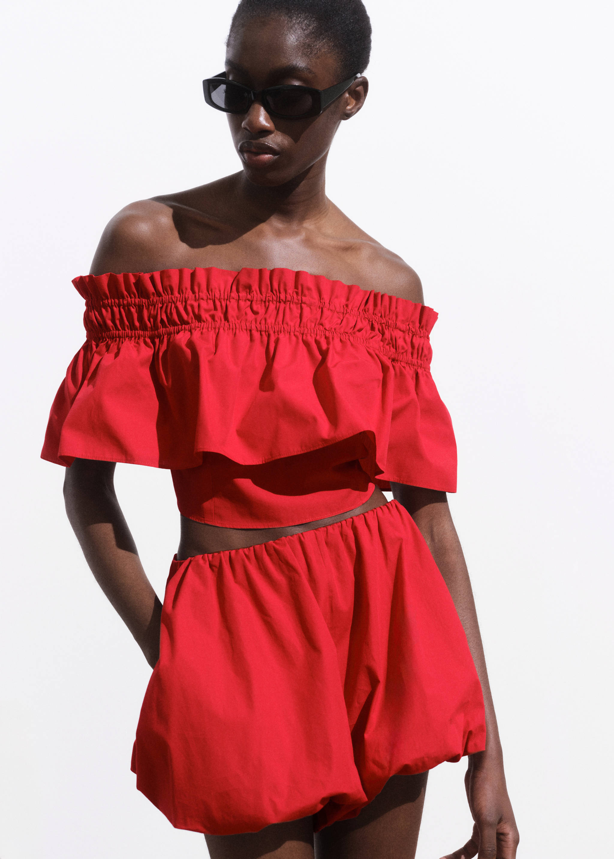 Top bustier à volants - Détail de l'article 2