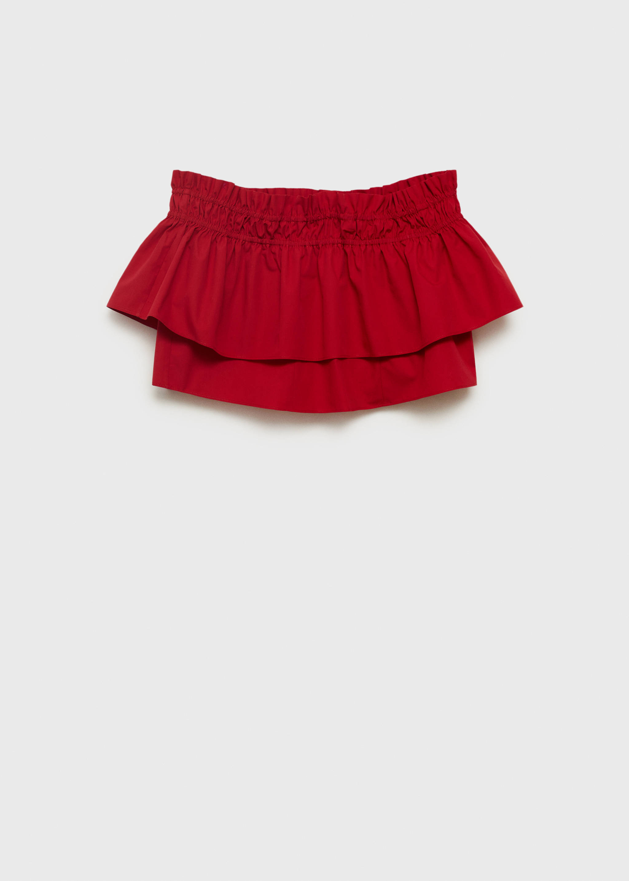 Top bustier à volants - Article sans modèle