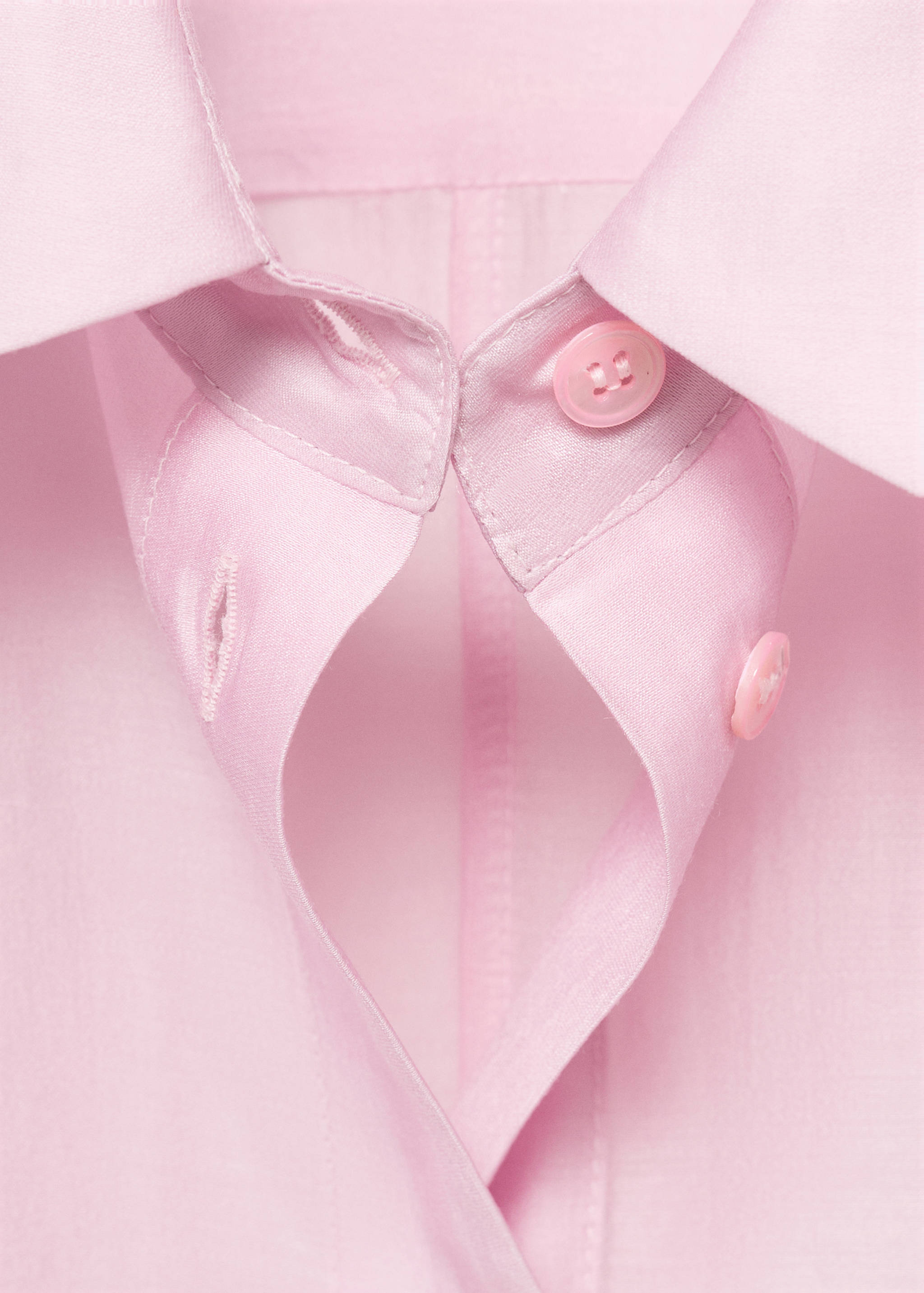 Lyocell shirt with peak finish - Details of the article 8