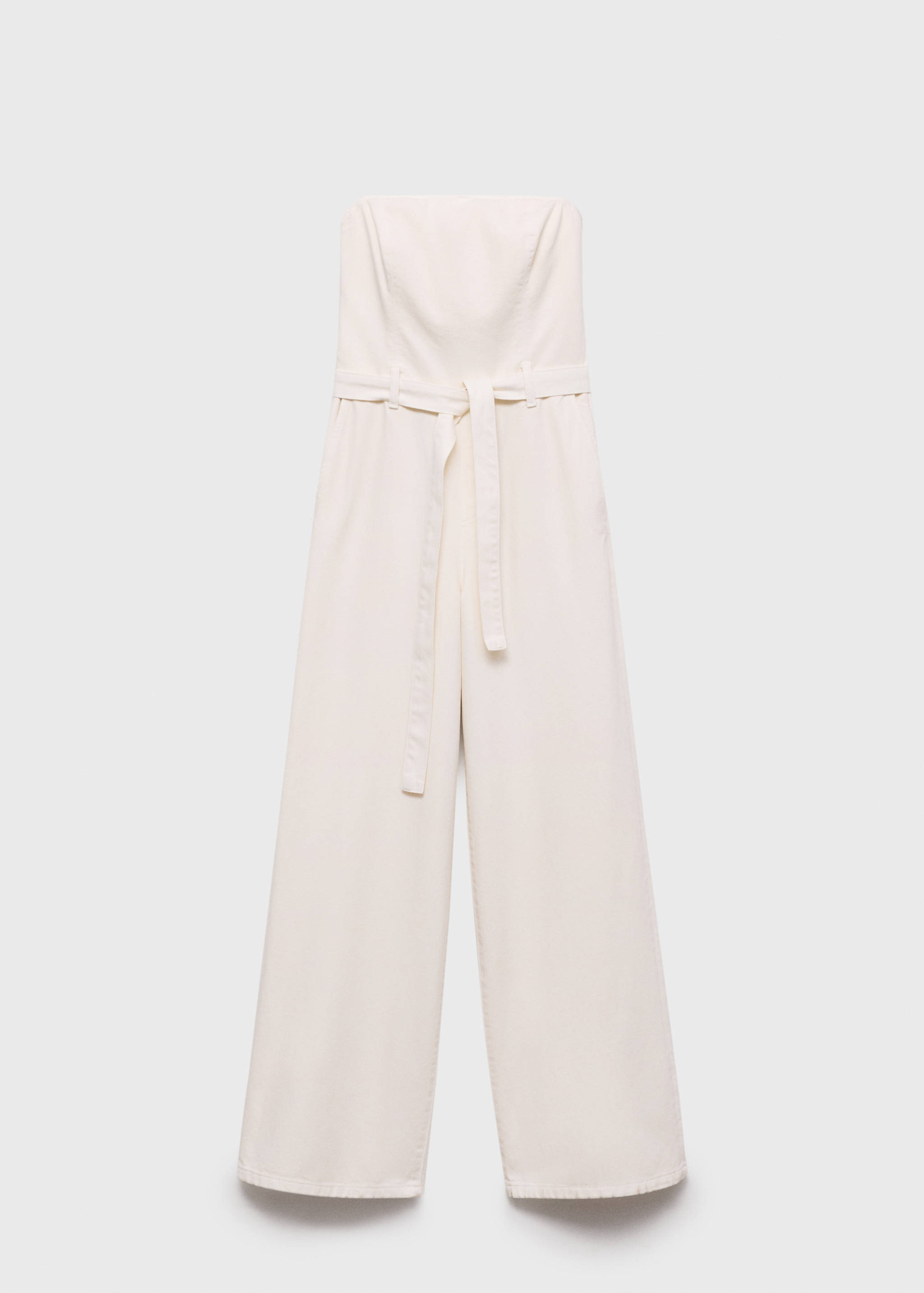 Denim jumpsuit belt - Article without model