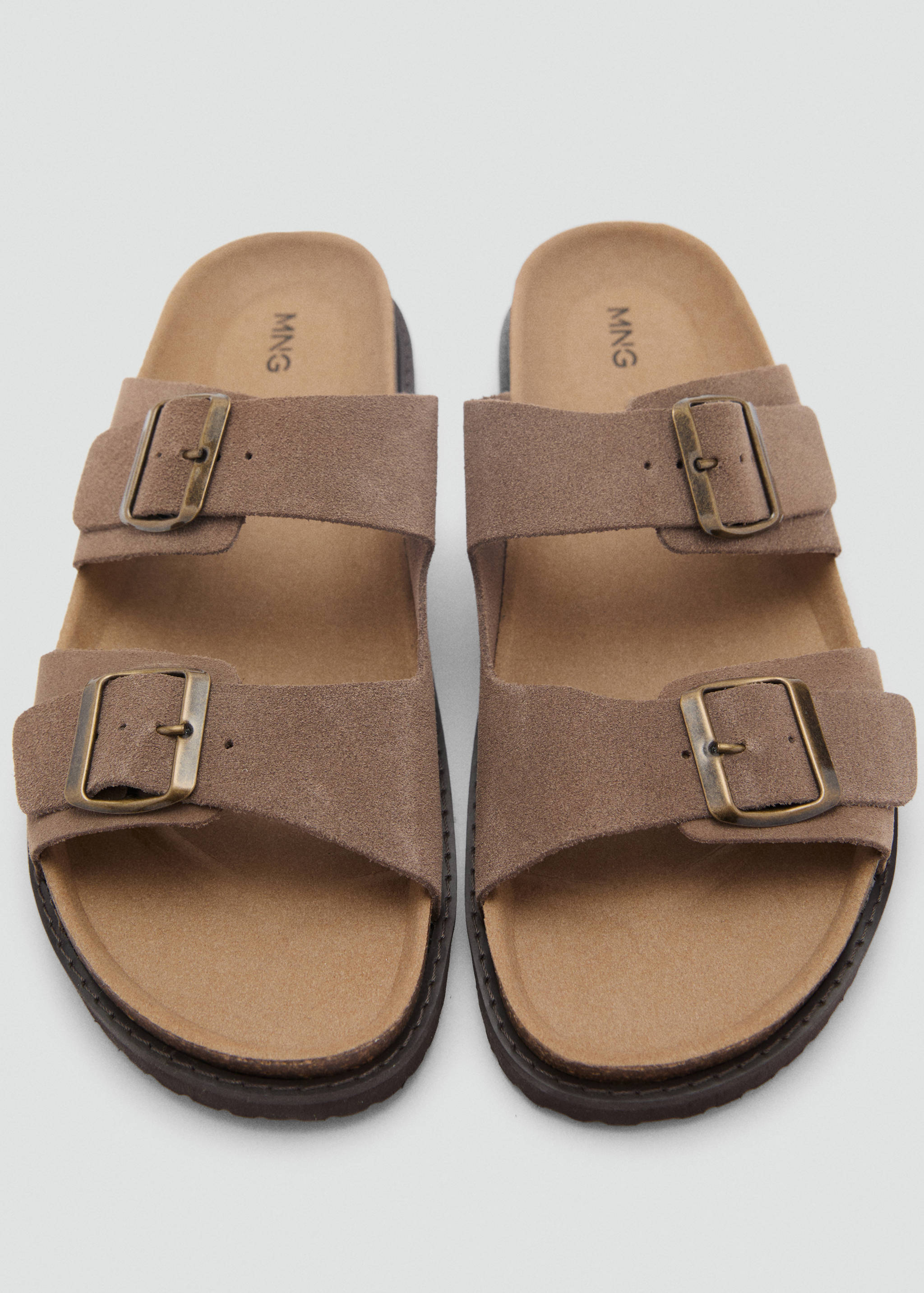 Buckles leather sandal - Details of the article 2
