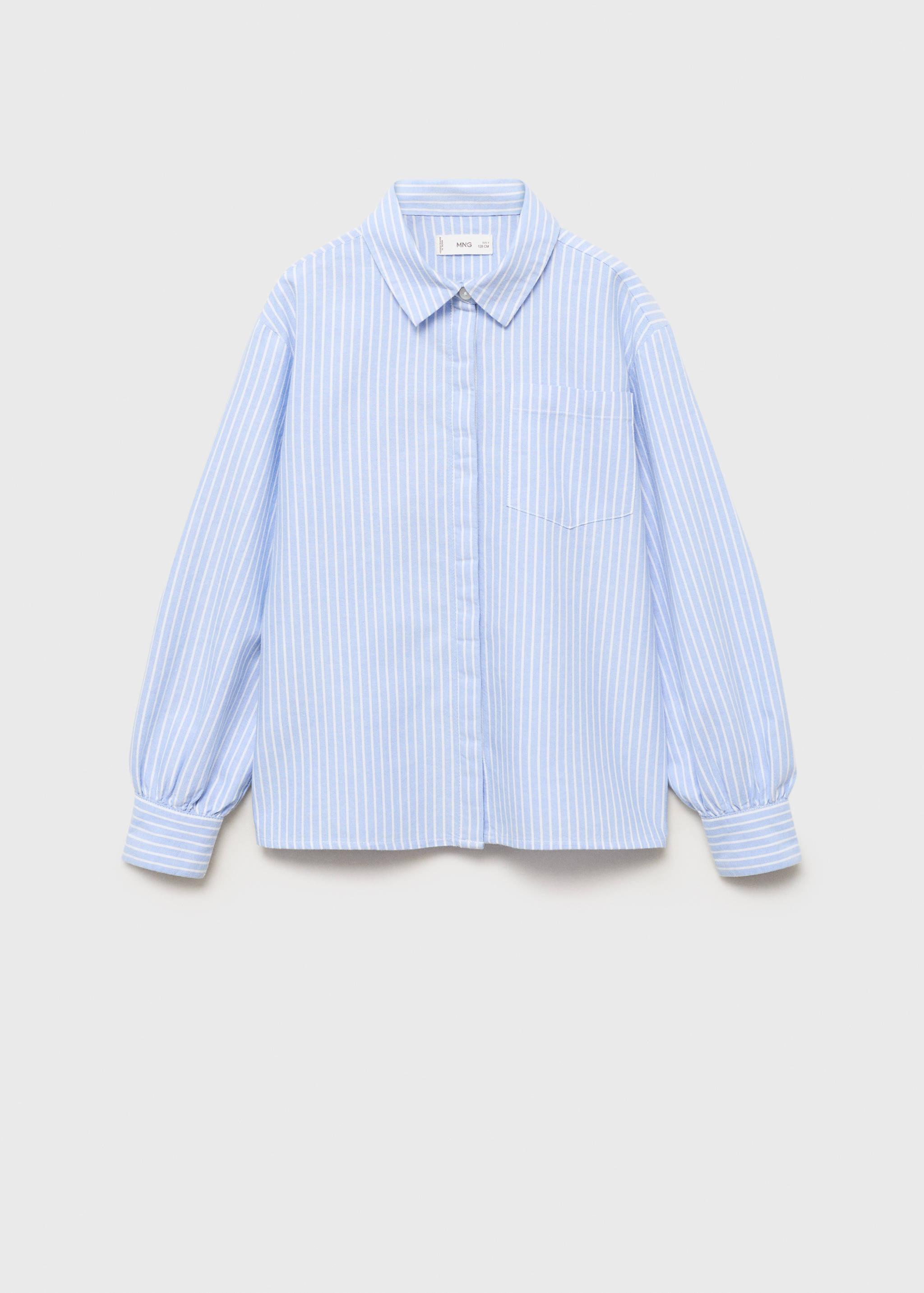 Striped cotton shirt - Article without model